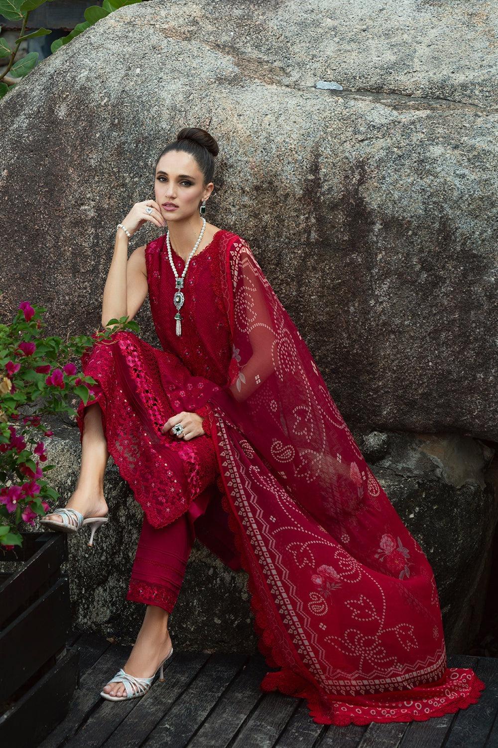SRLL2 02 - Sophia | Unstitched Lawn By Saira Rizwan