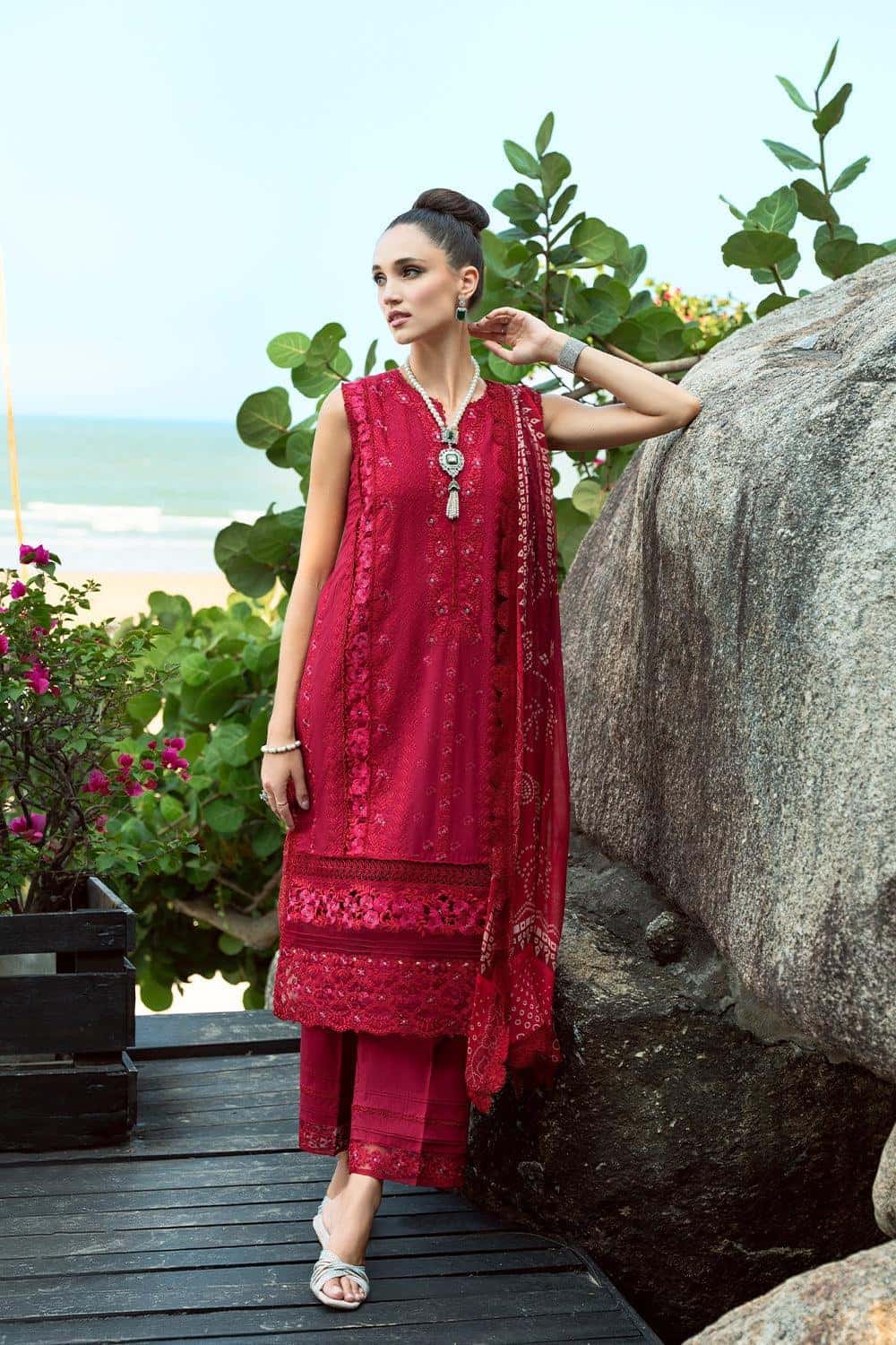 SRLL2 02 - Sophia | Unstitched Lawn By Saira Rizwan
