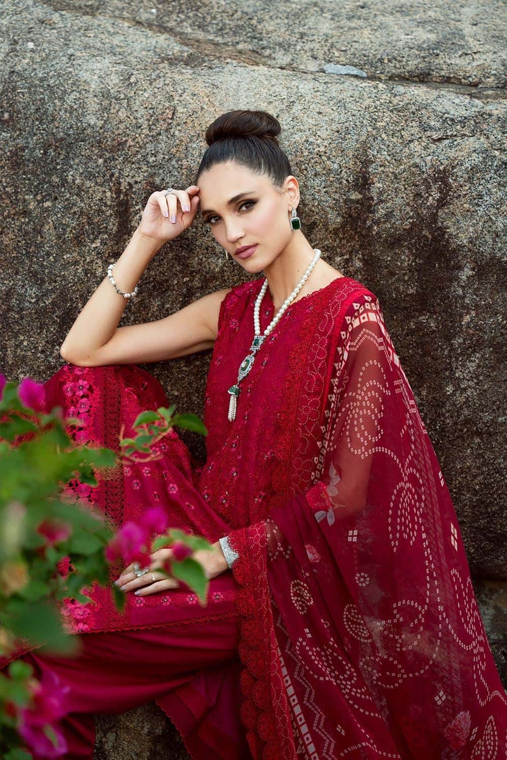 SRLL2 02 - Sophia | Unstitched Lawn By Saira Rizwan