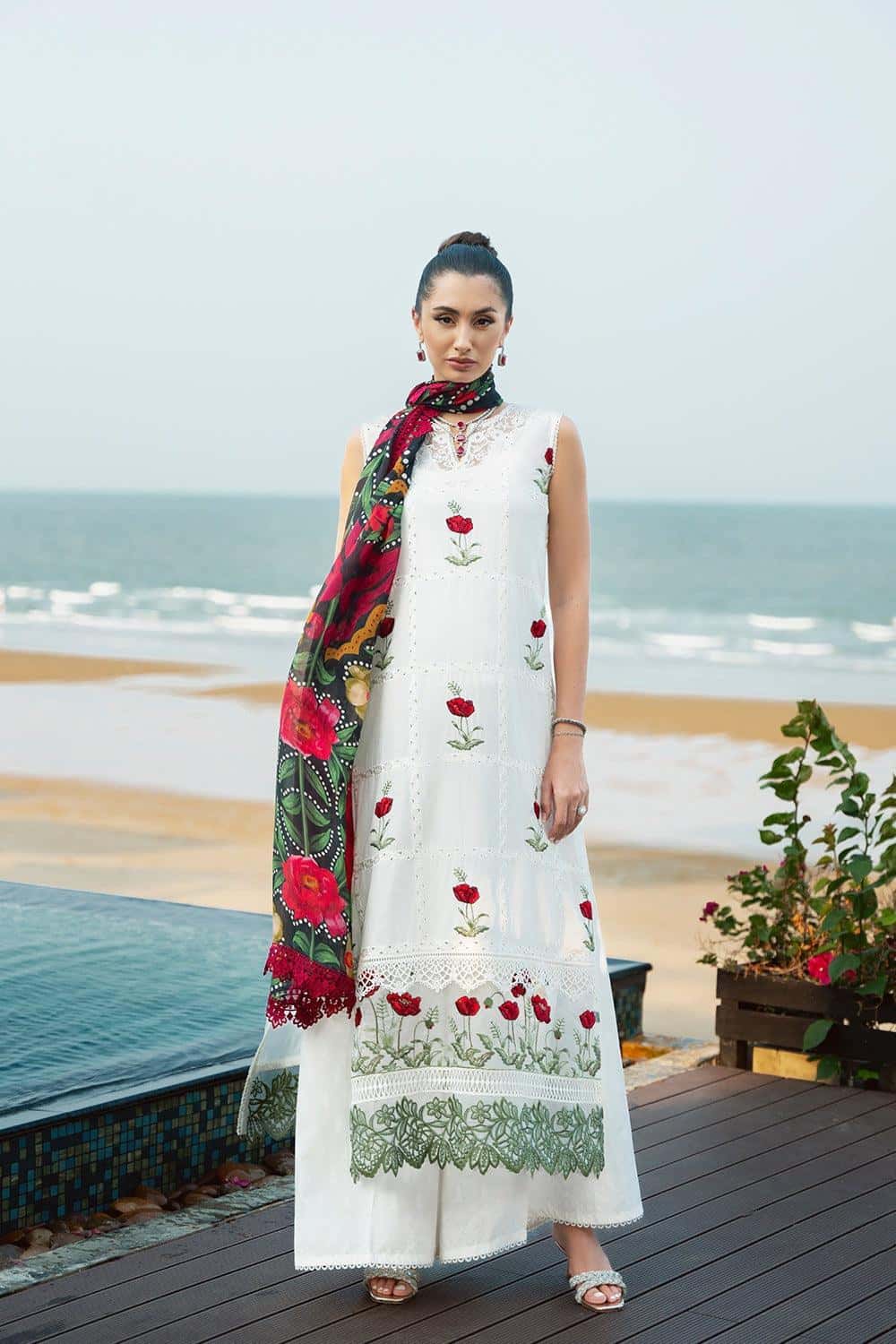 SRLL2 03 - Aira | Unstitched Lawn By Saira Rizwan