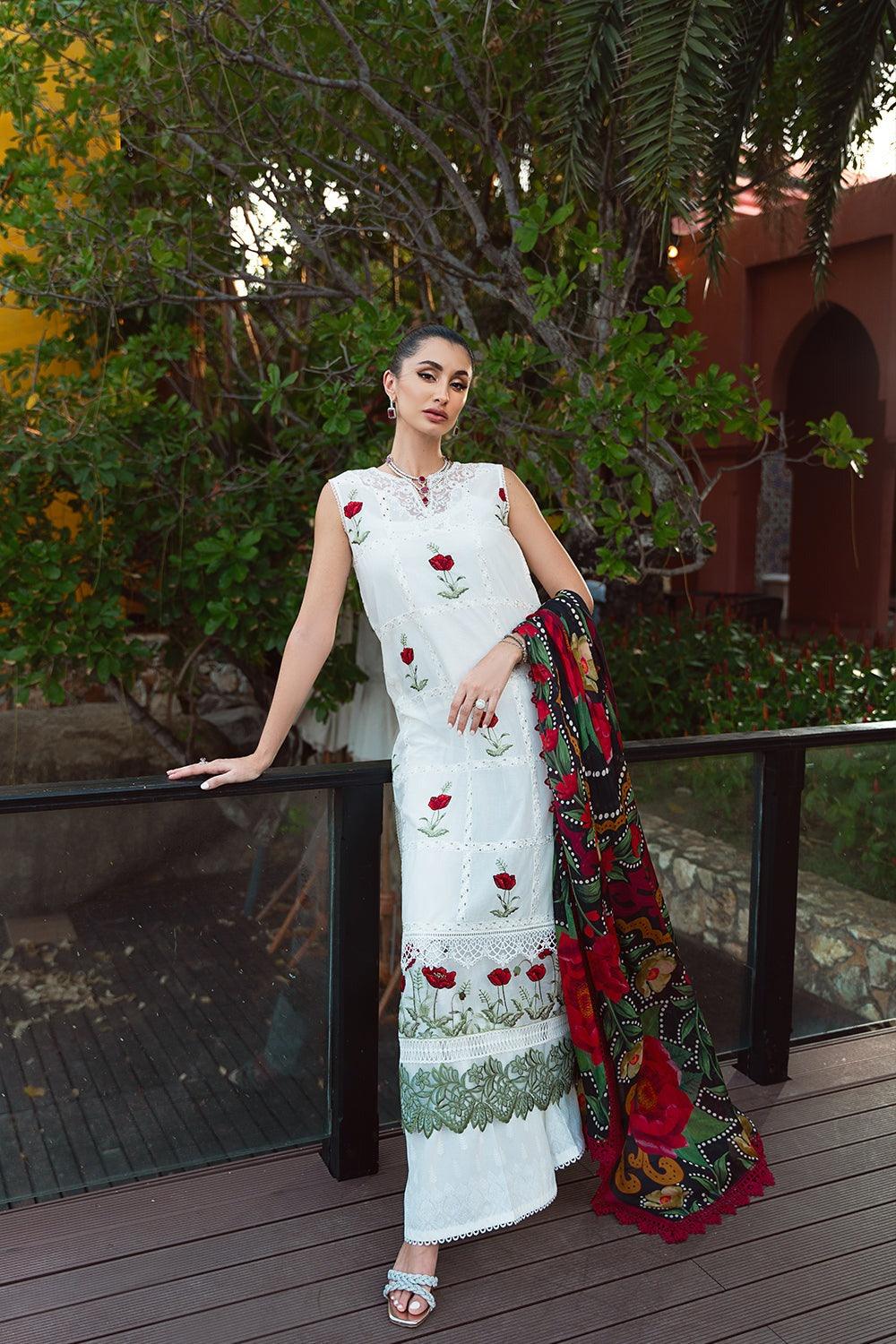 SRLL2 03 - Aira | Unstitched Lawn By Saira Rizwan