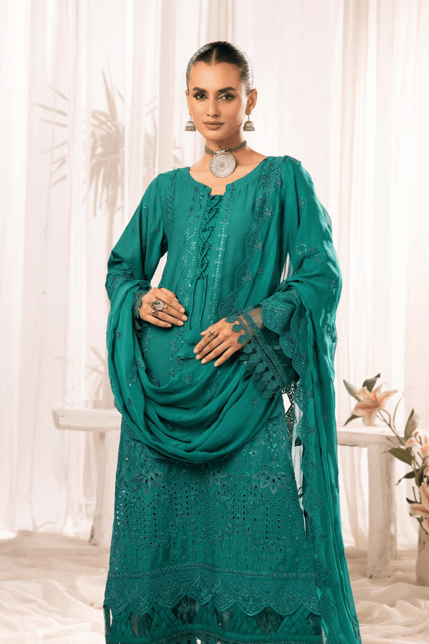 D 03 - Azure Viscose By Aalaya (Winter)