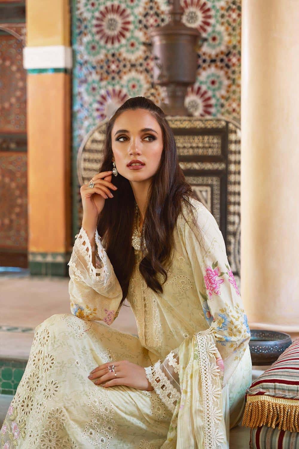 SRLL2 05 - Kate | Unstitched Lawn By Saira Rizwan