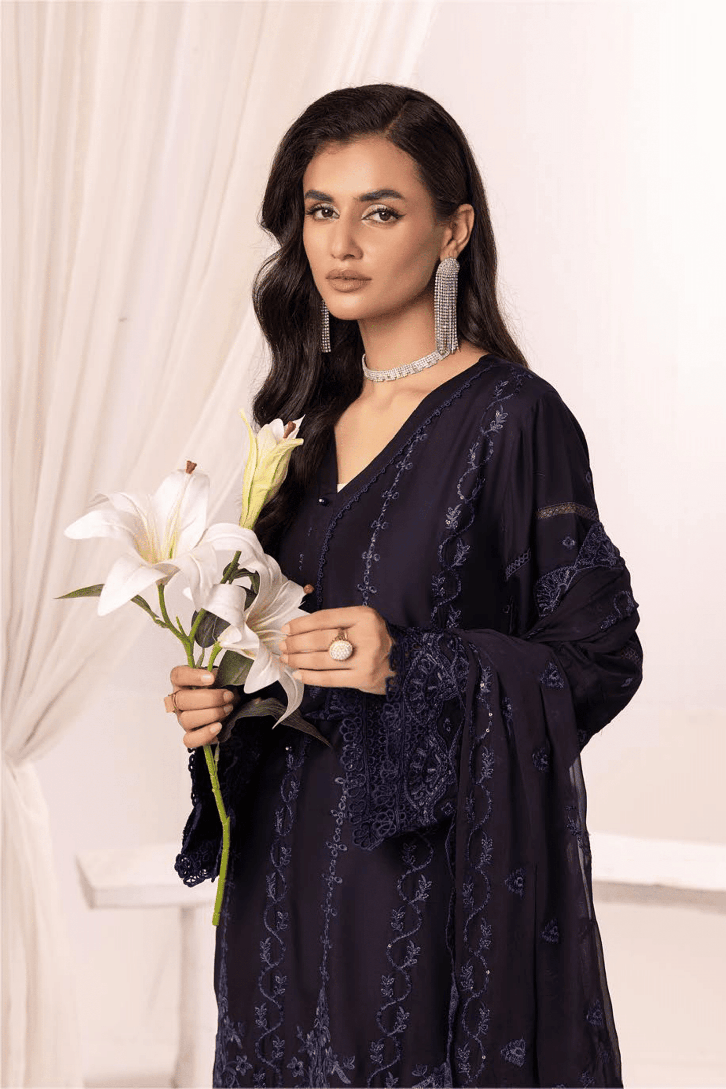 D 04 - Azure Viscose By Aalaya (Winter)
