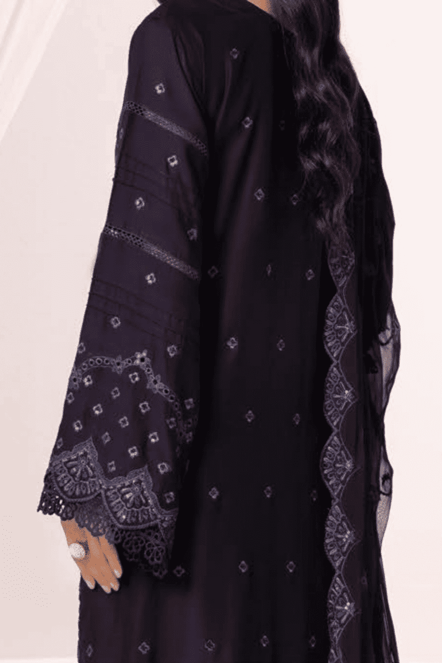 D 04 - Azure Viscose By Aalaya (Winter)