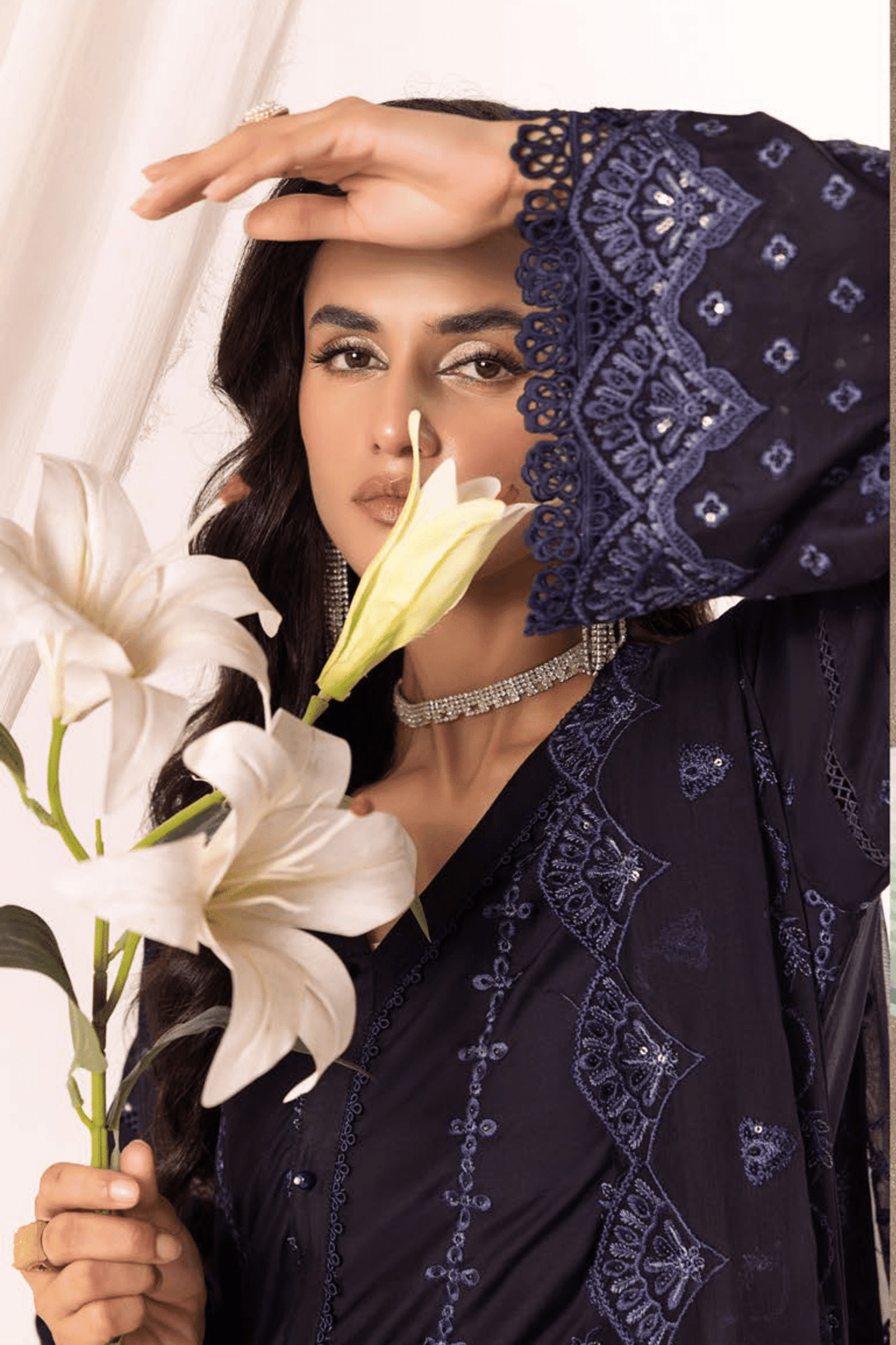 D 04 - Azure Viscose By Aalaya (Winter)
