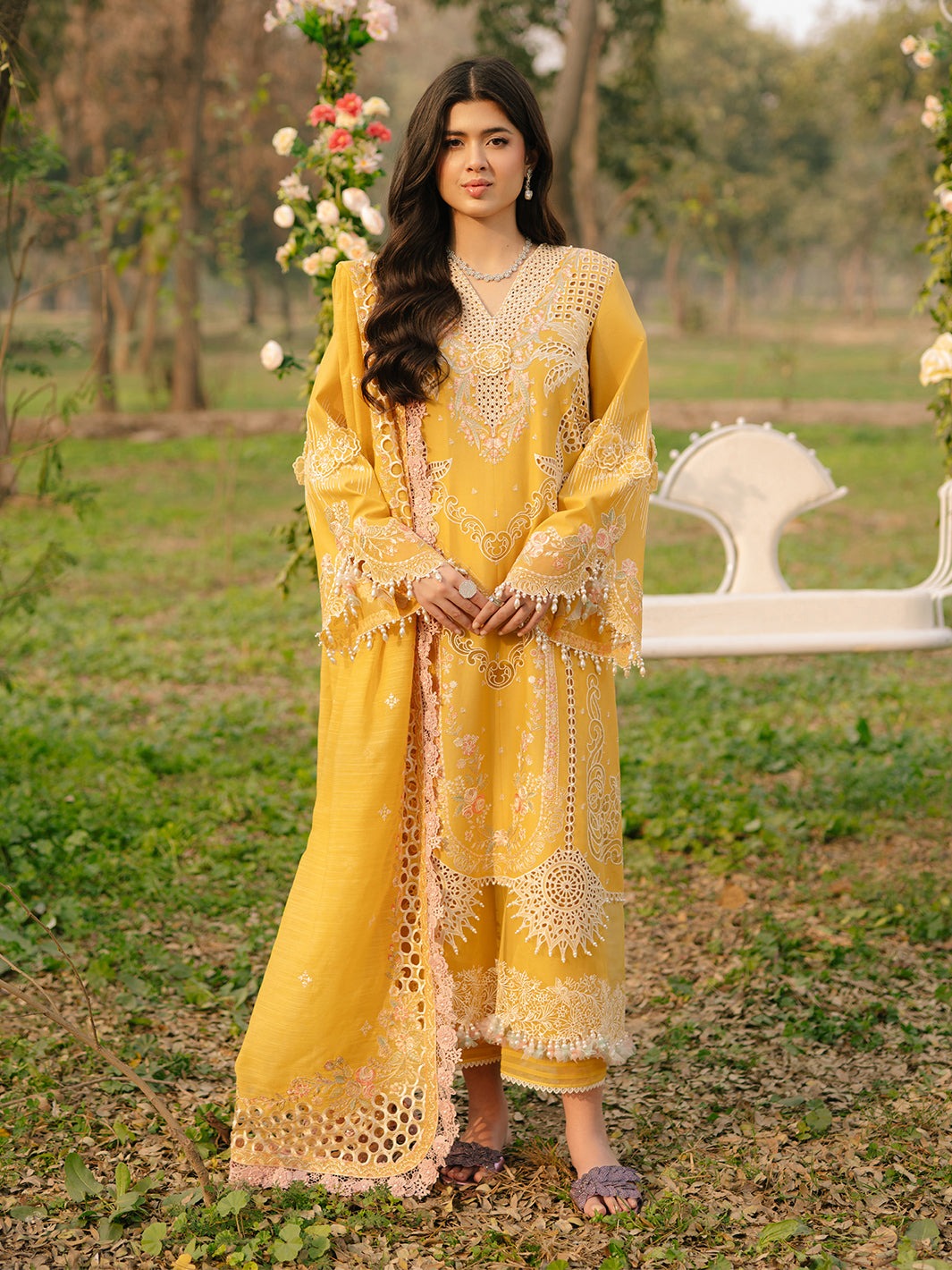 104 A | FREESIA By BIN ILYAS - Luxury Lawn`25