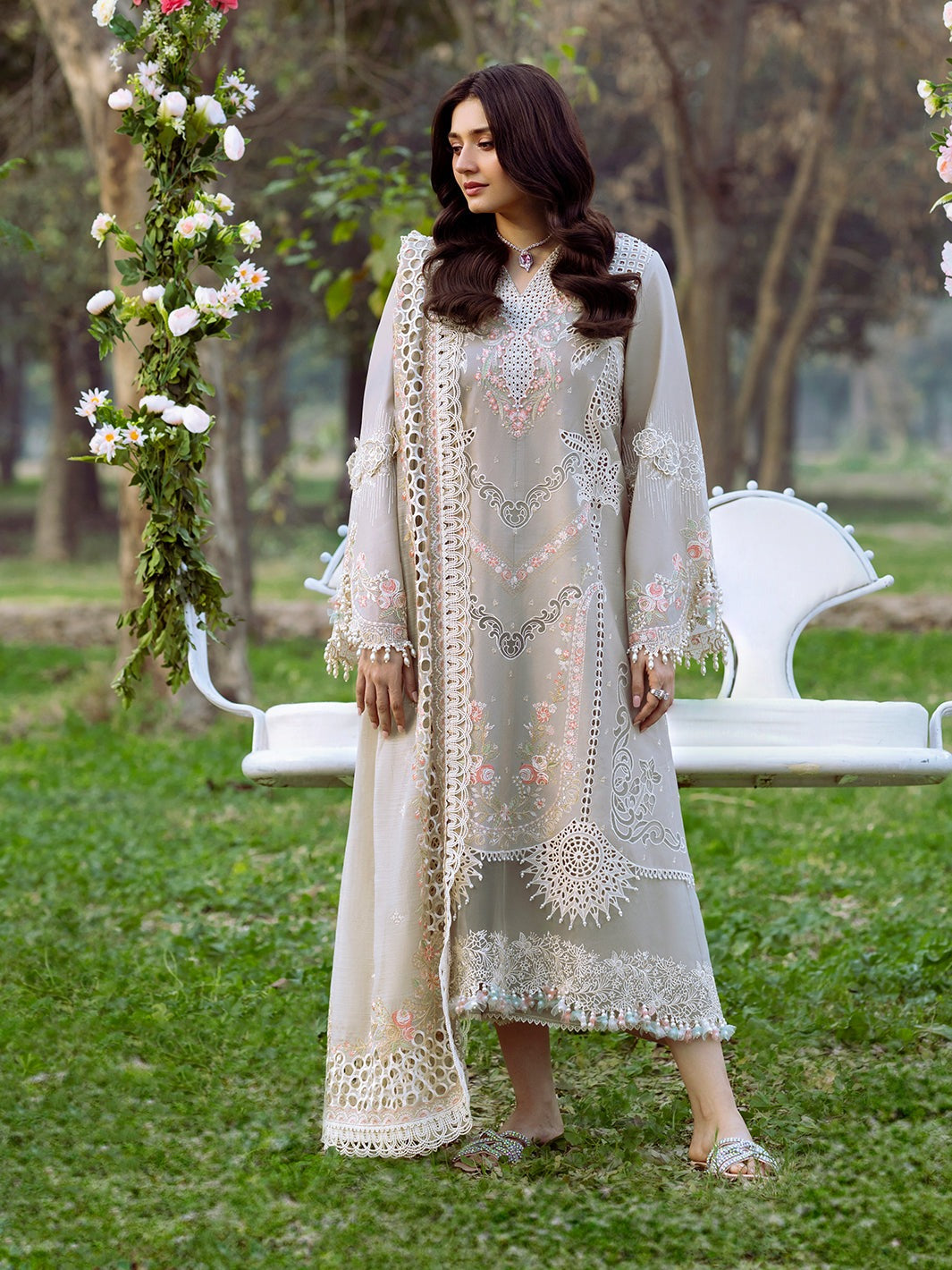 104 B | FREESIA By BIN ILYAS - Luxury Lawn`25