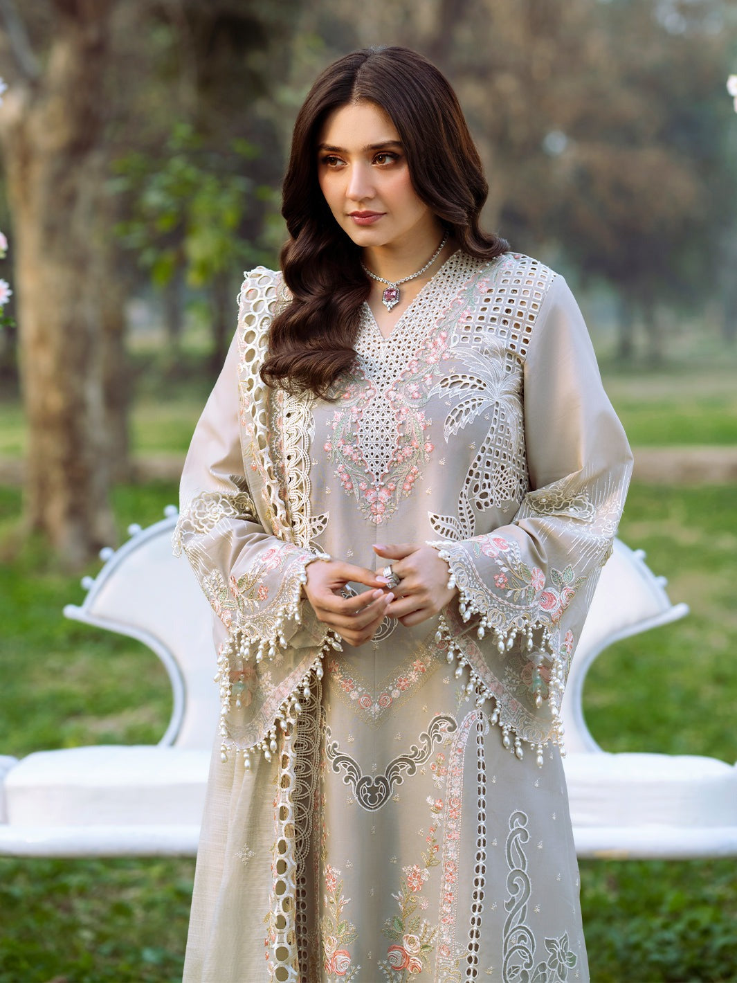 104 B | FREESIA By BIN ILYAS - Luxury Lawn`25