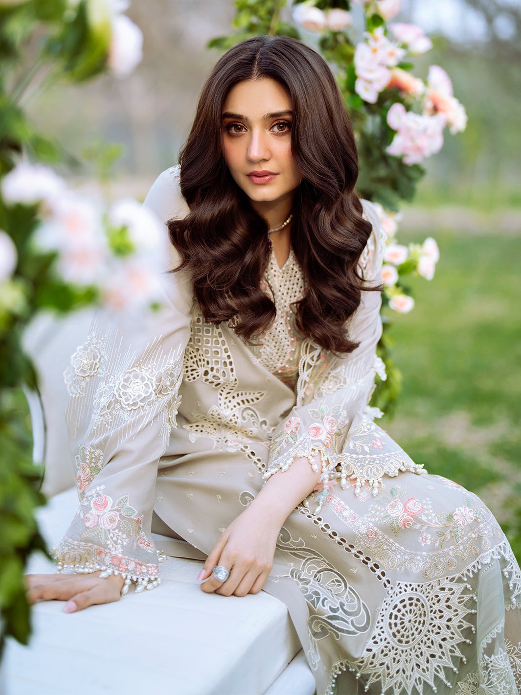 104 B | FREESIA By BIN ILYAS - Luxury Lawn`25