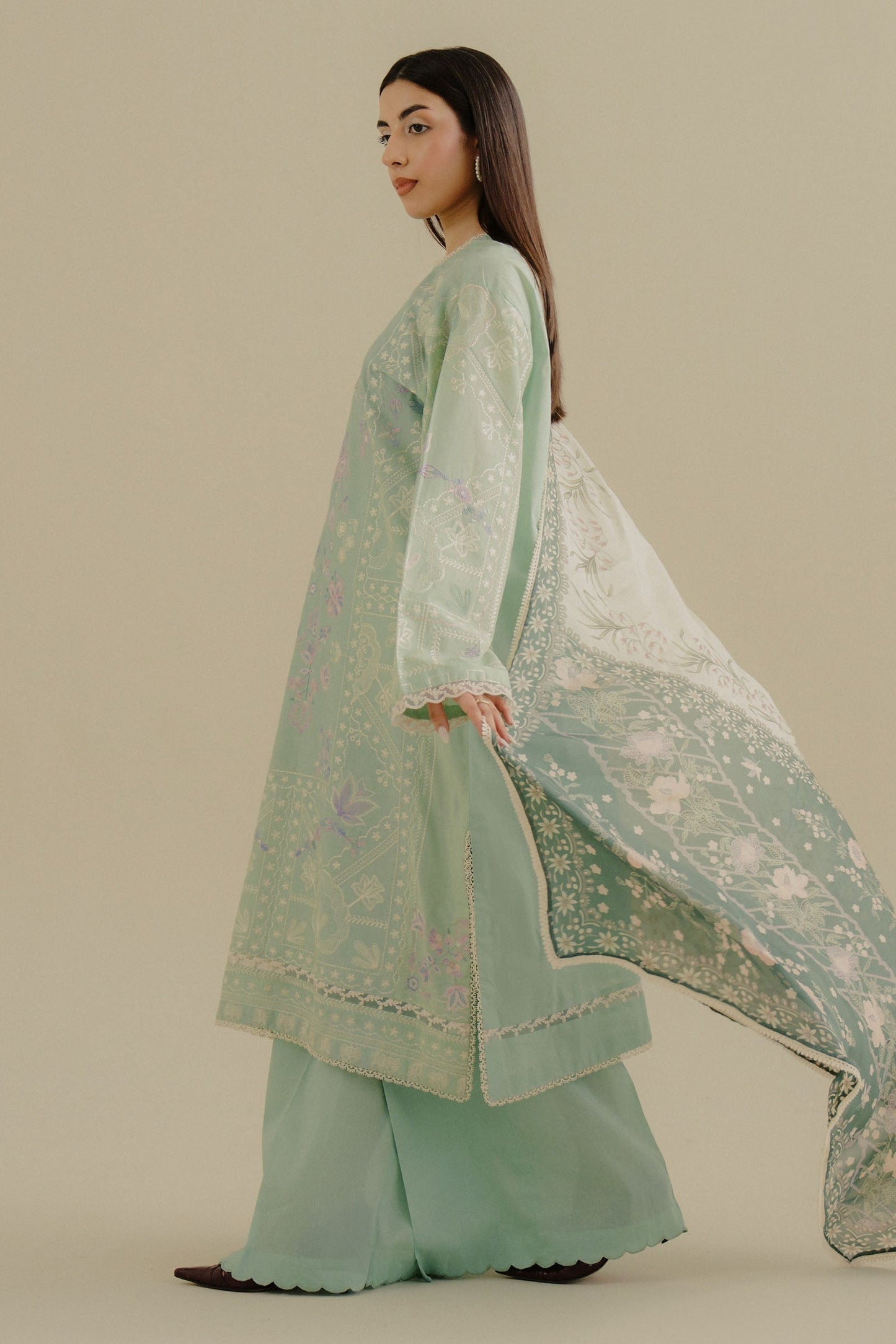 Nyssa-10A | COCO Embroidered Lawn Drop-II
