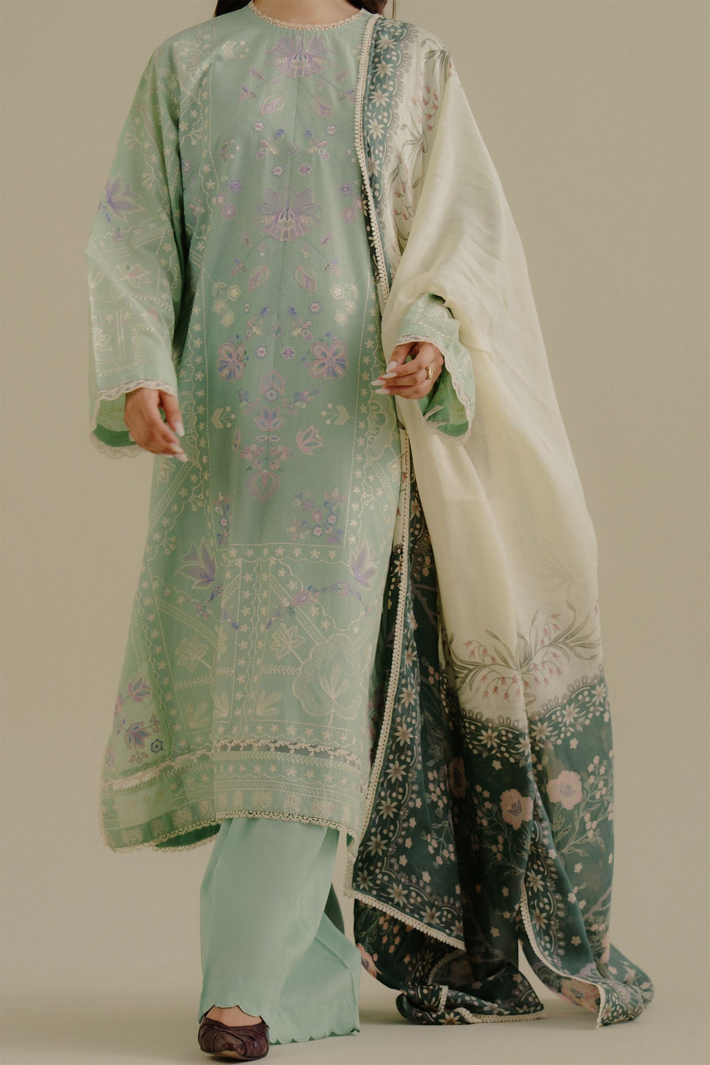 Nyssa-10A | COCO Embroidered Lawn Drop-II