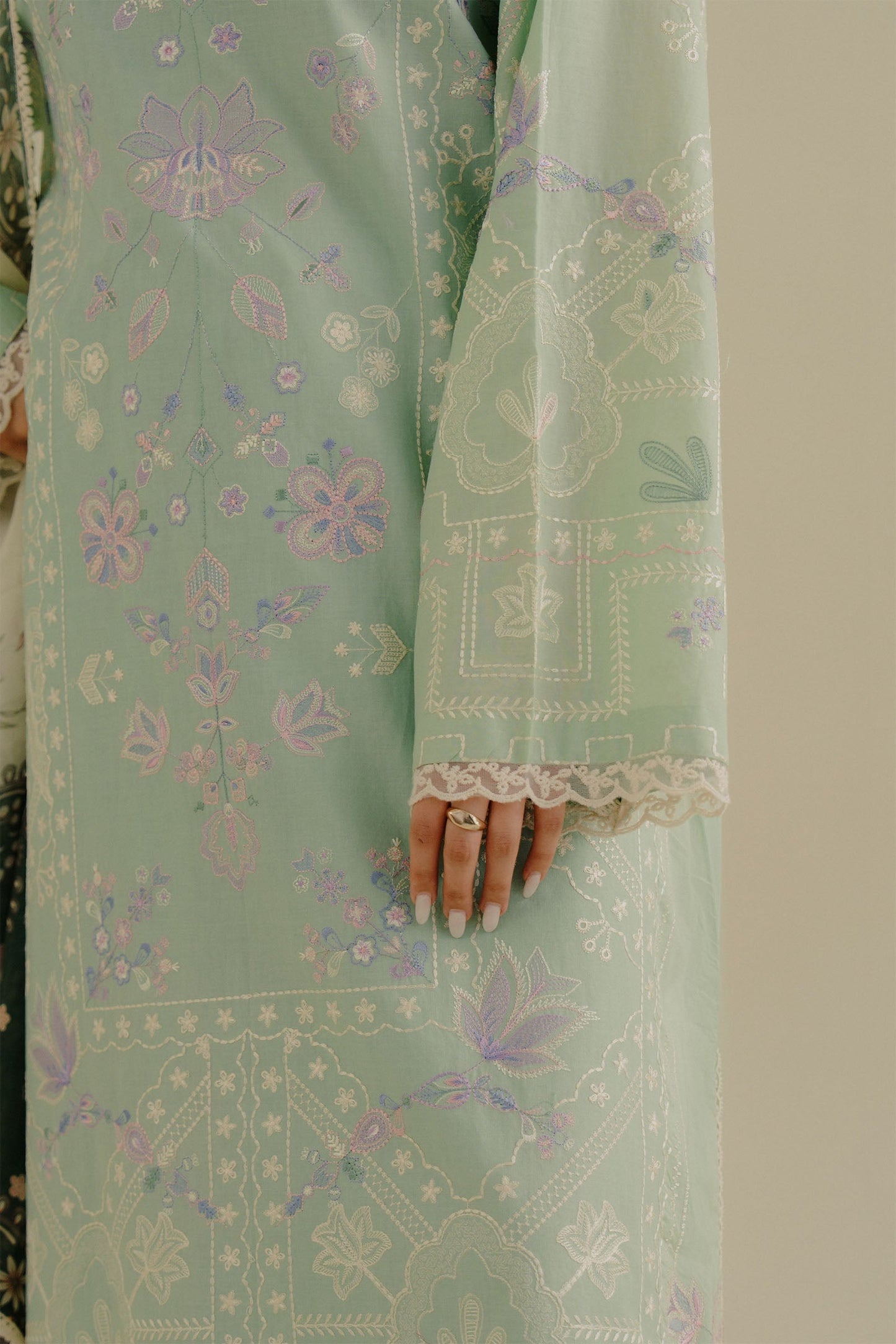 Nyssa-10A | COCO Embroidered Lawn Drop-II