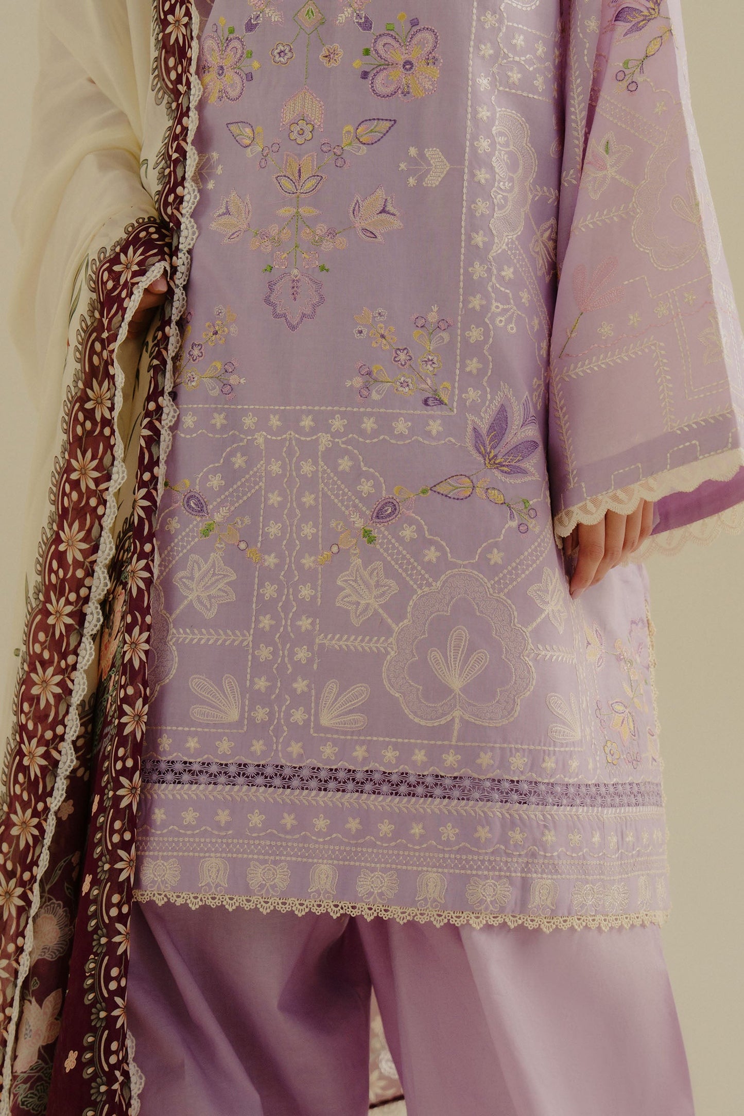 Nyssa-10B | COCO Embroidered Lawn Drop-II