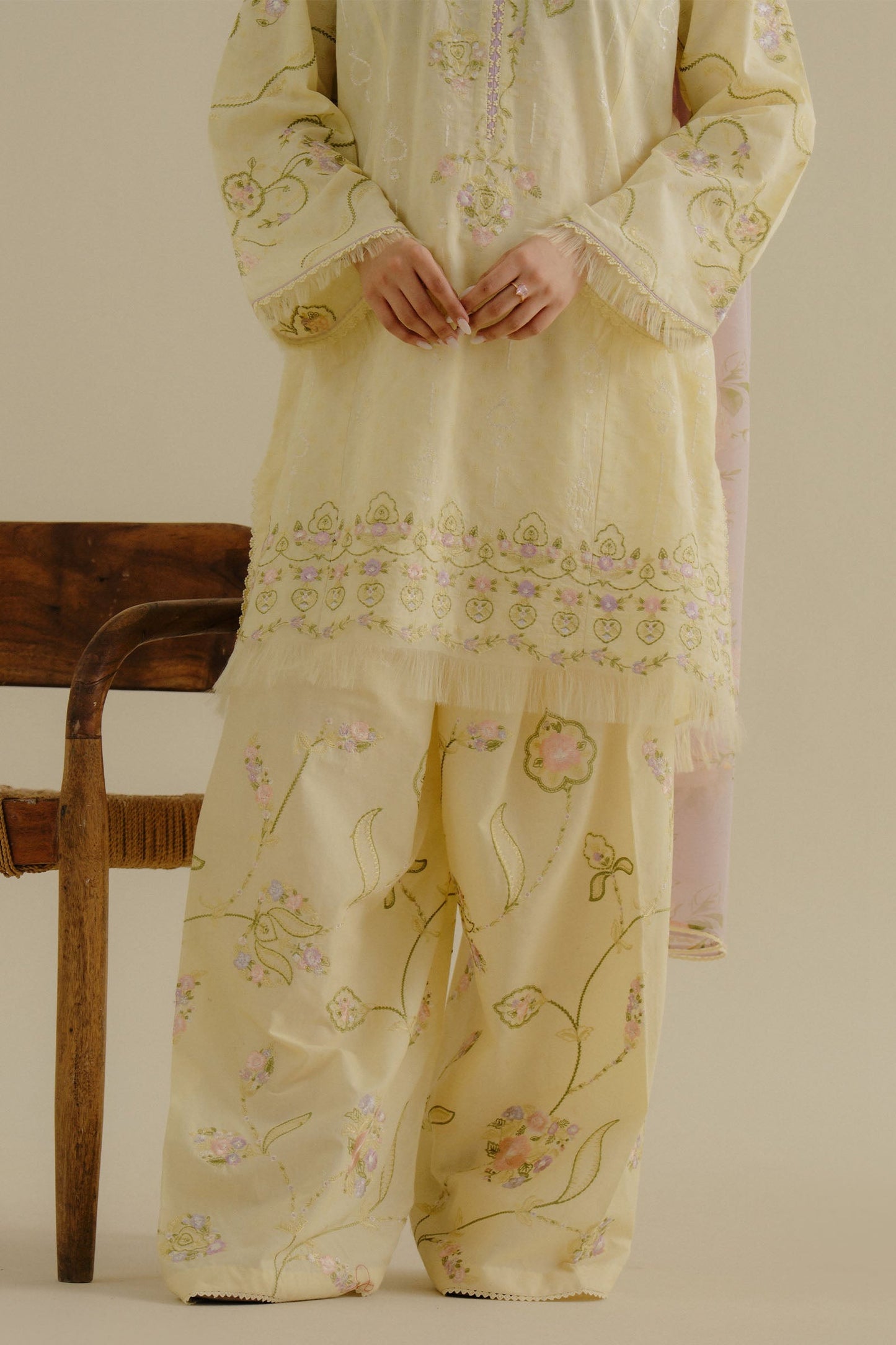 Elva-1A | COCO Embroidered Lawn Drop-II