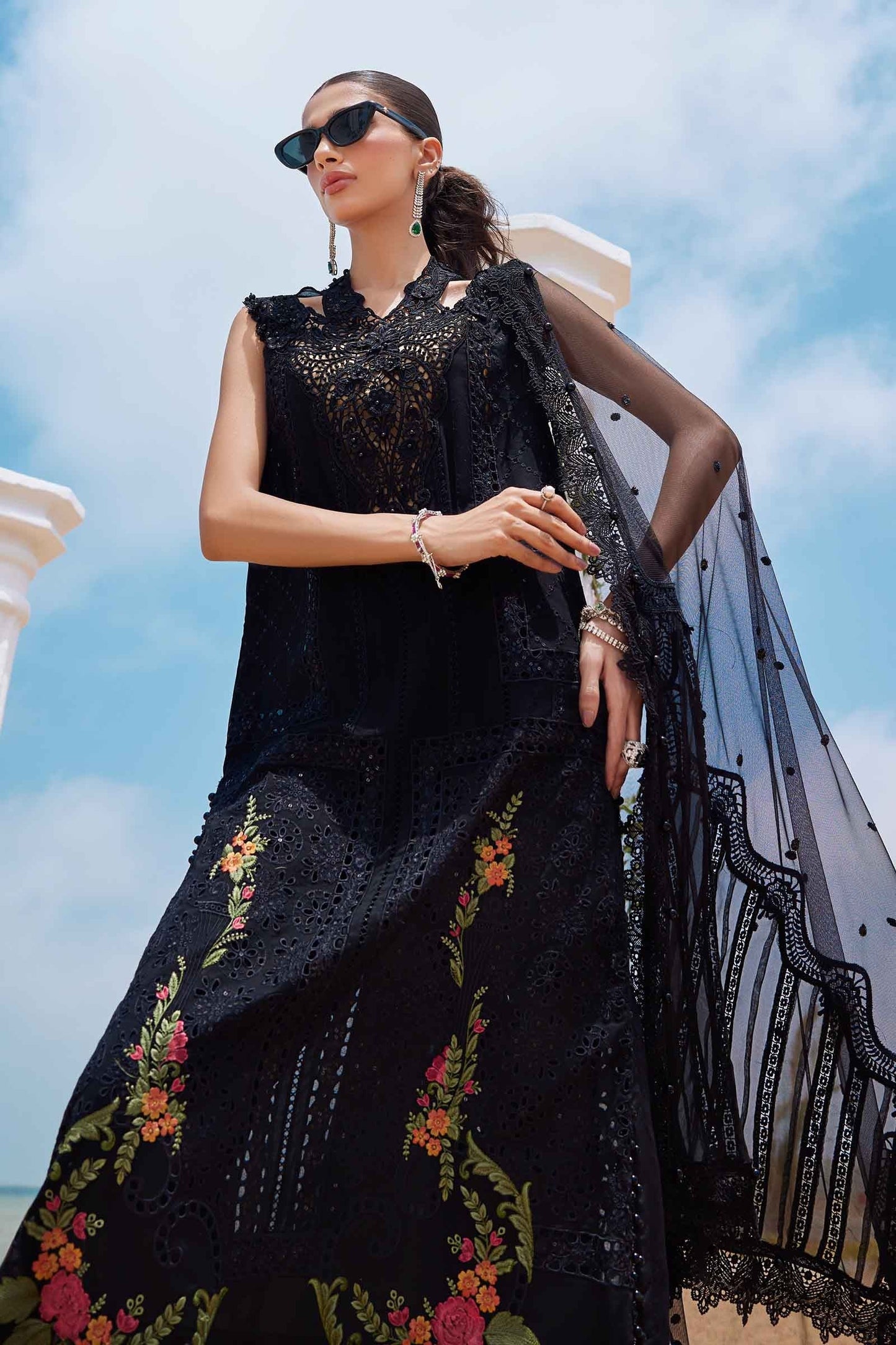 2501 | Maria.B Embroidered Eid Lawn`25