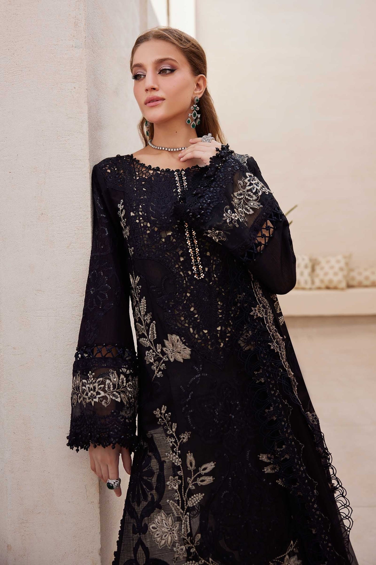 2503 | Maria.B Embroidered Eid Lawn`25