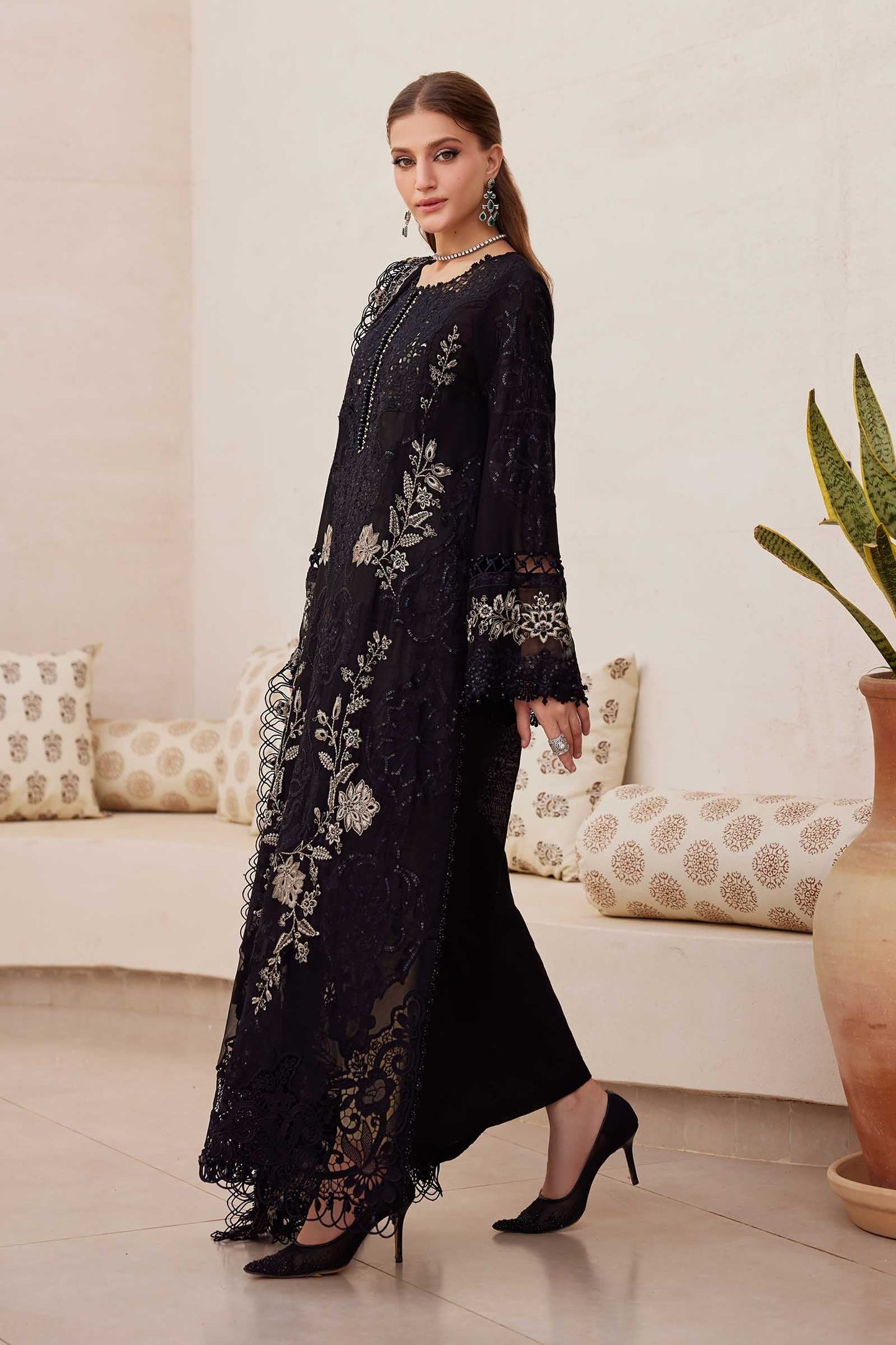 2503 | Maria.B Embroidered Eid Lawn`25