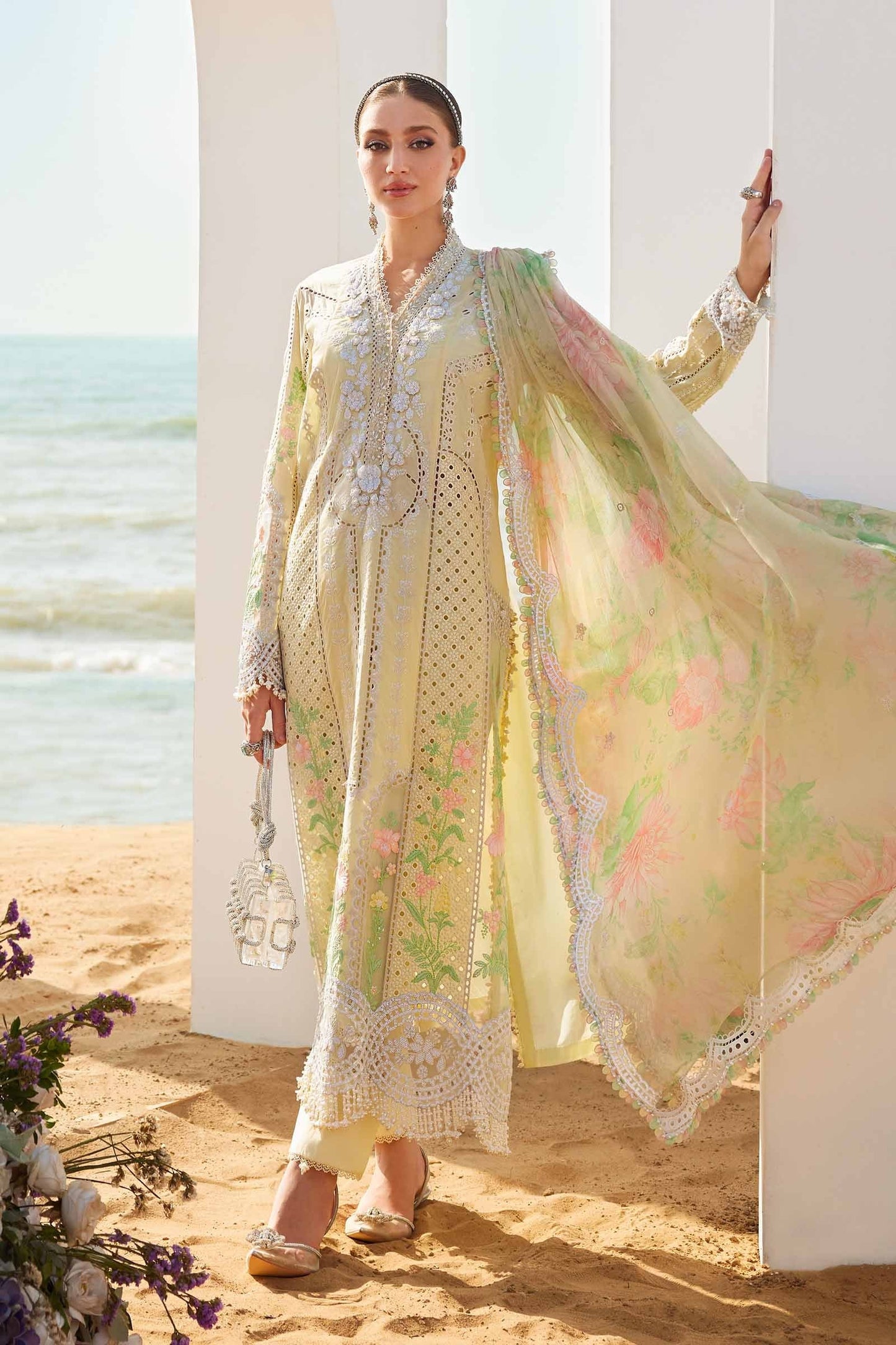 2504 | Maria.B Embroidered Eid Lawn`25