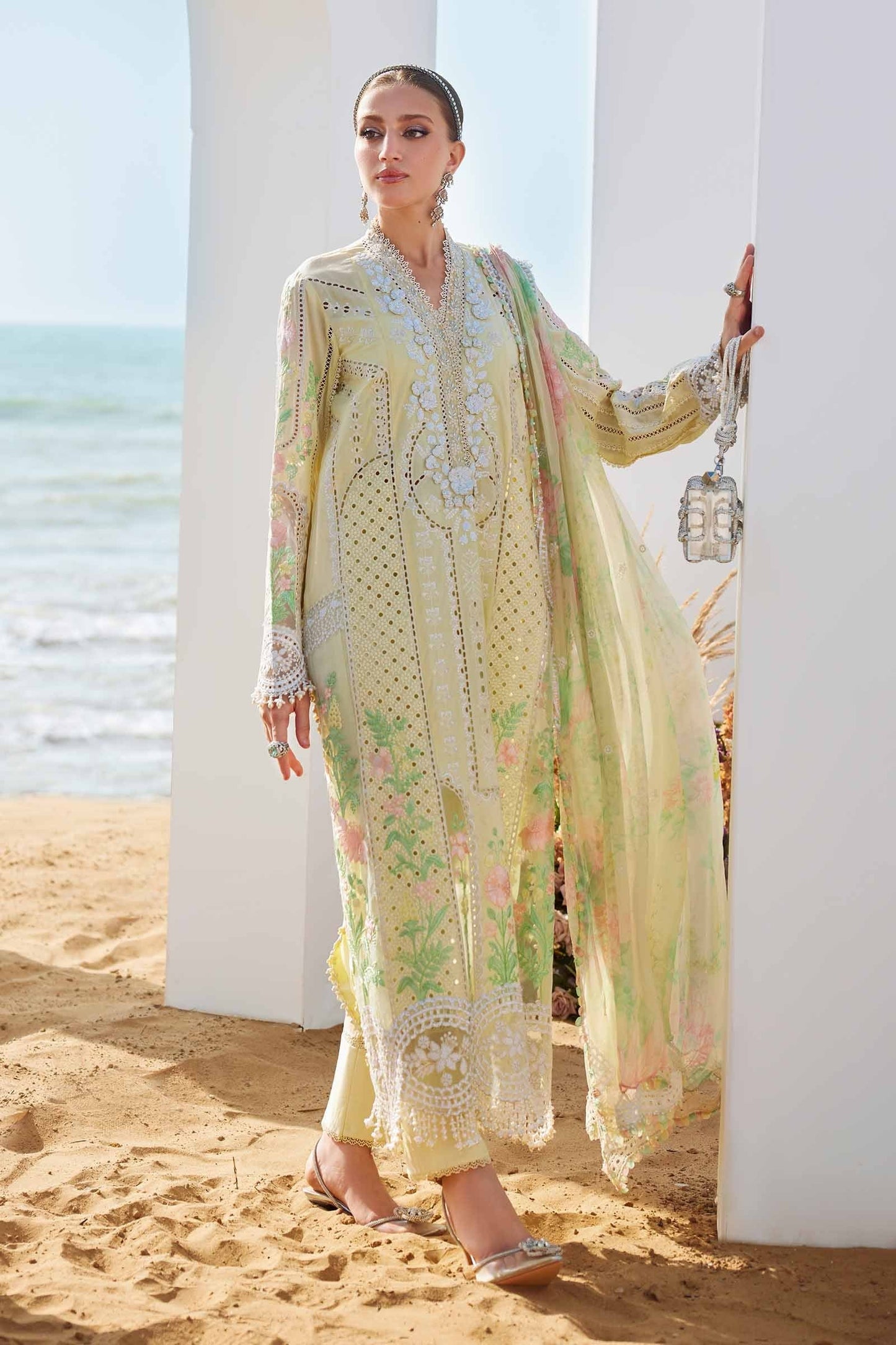 2504 | Maria.B Embroidered Eid Lawn`25