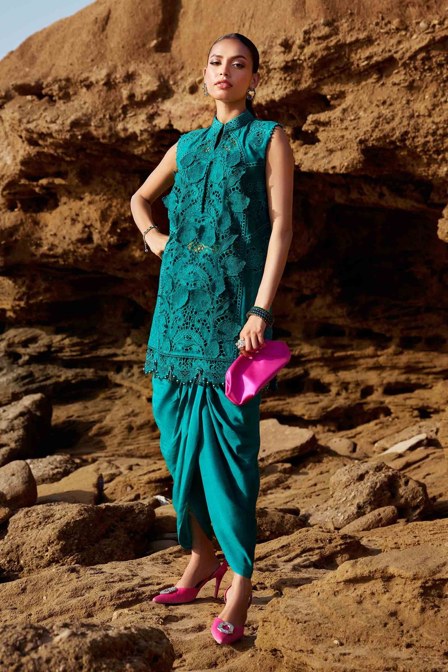 2505 | Maria.B Embroidered Eid Lawn`25