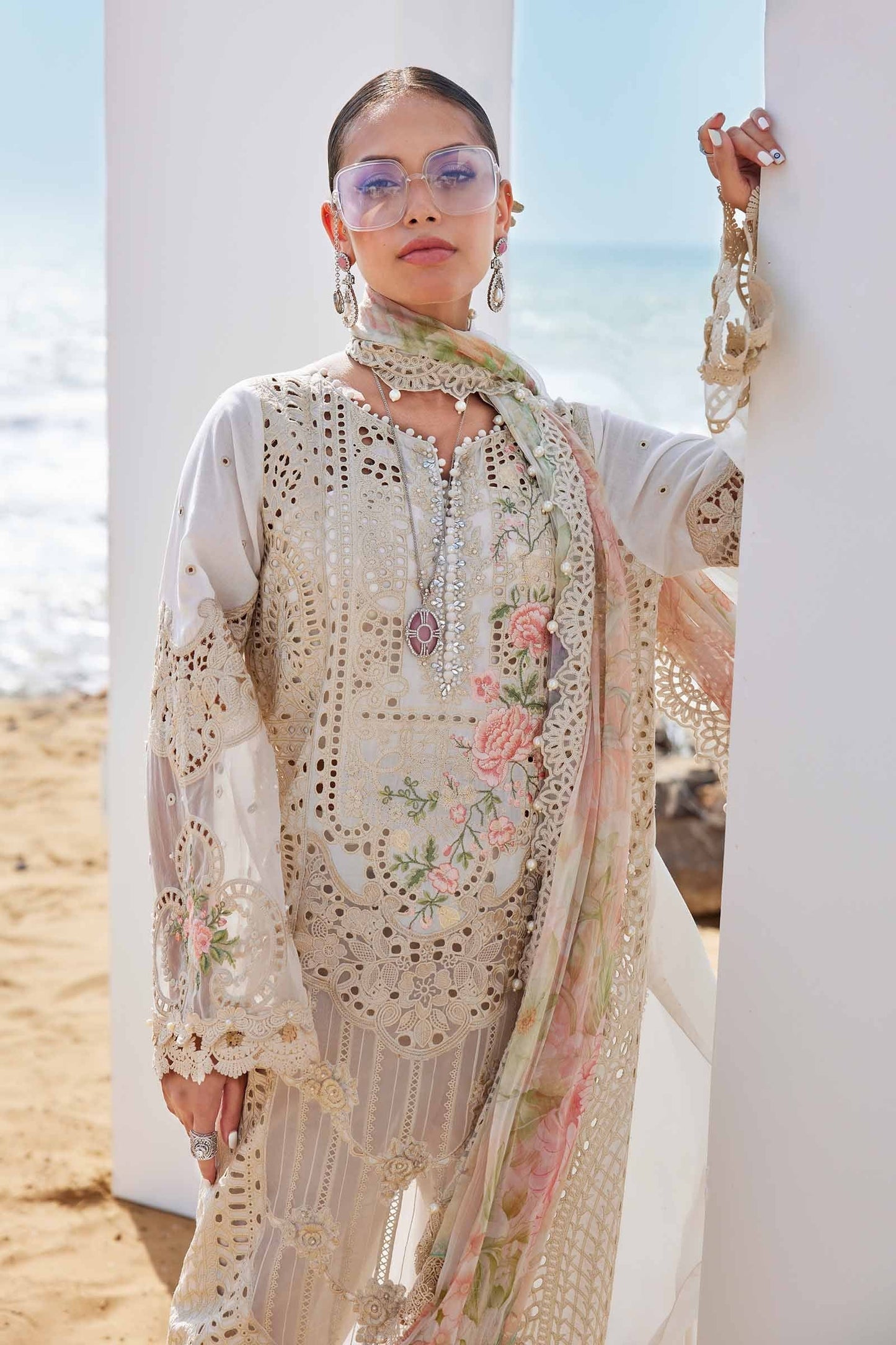 2507 | Maria.B Embroidered Eid Lawn`25