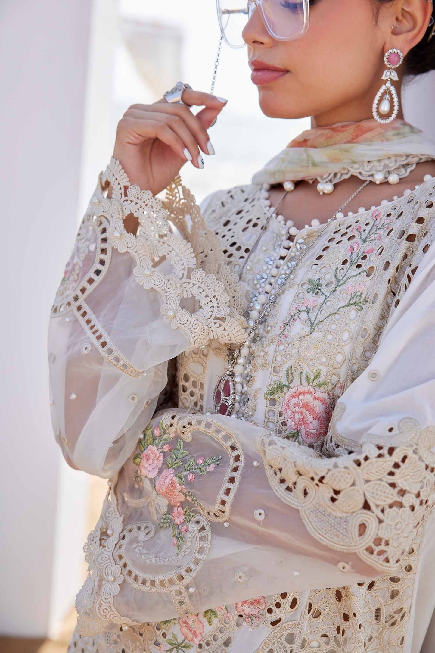 2507 | Maria.B Embroidered Eid Lawn`25