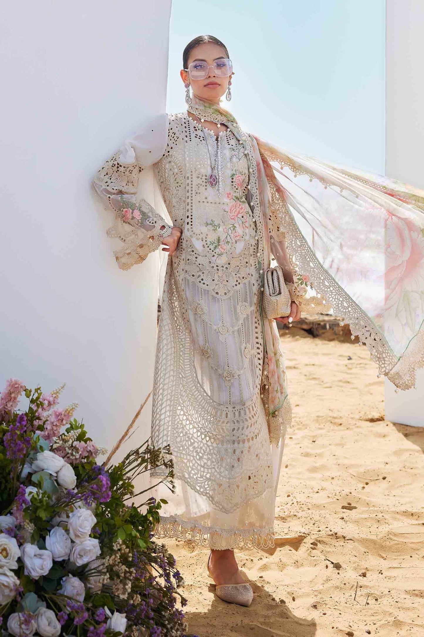 2507 | Maria.B Embroidered Eid Lawn`25