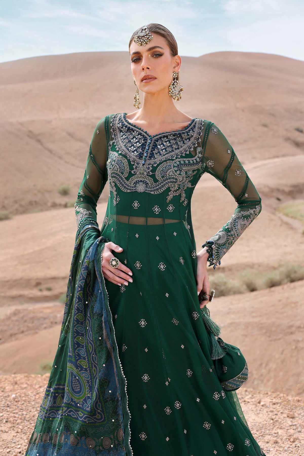 2507-A | Voyage a Luxe Embroidered Lawn By Maria.B