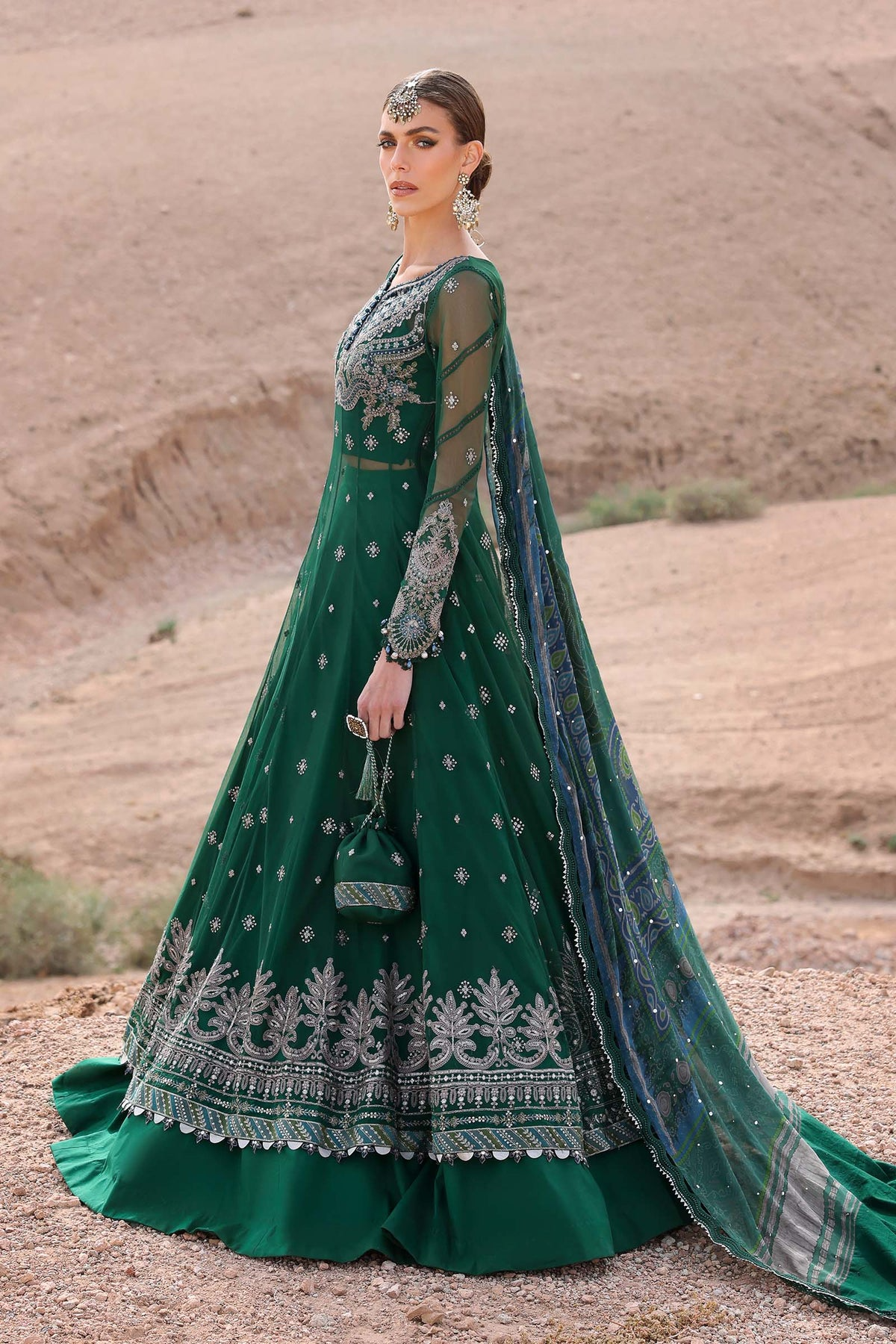 2507-A | Voyage a Luxe Embroidered Lawn By Maria.B