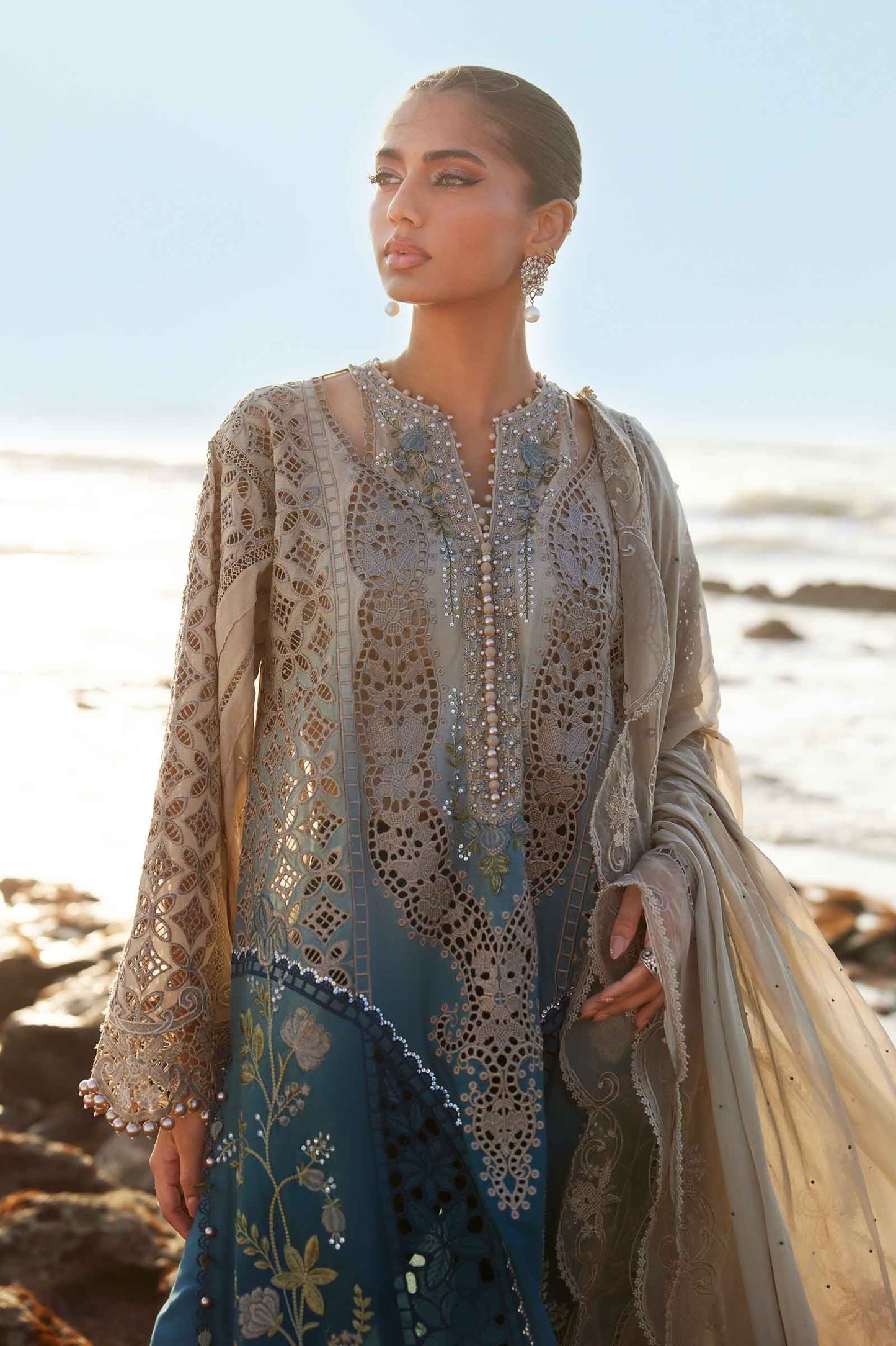 2508 | Maria.B Embroidered Eid Lawn`25