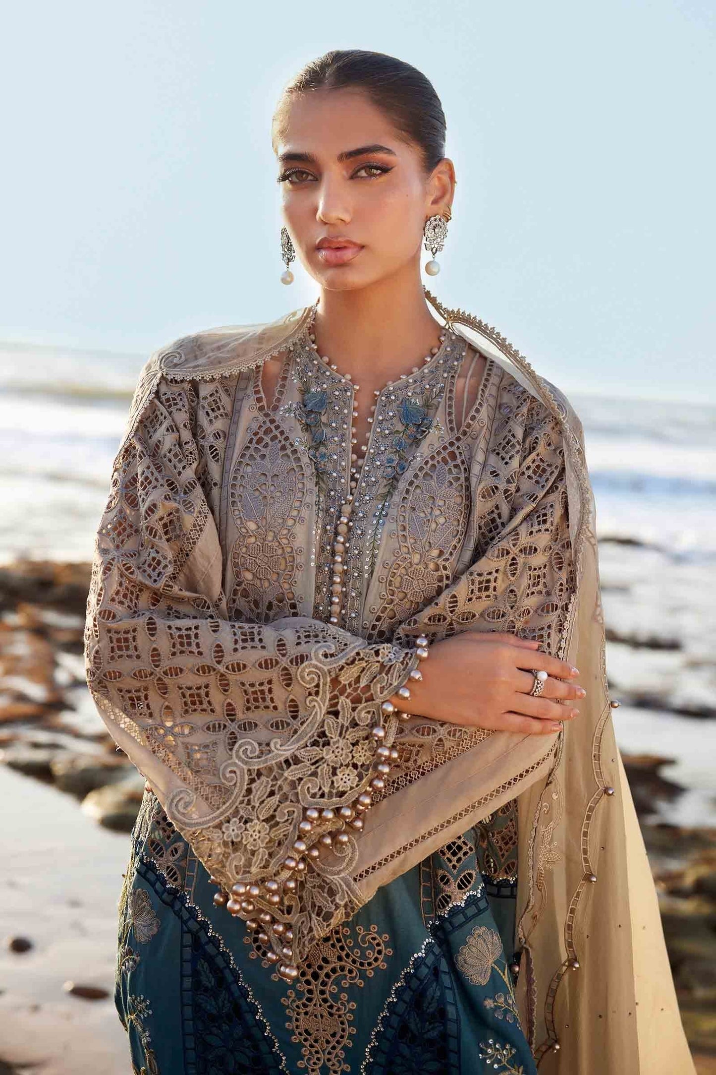 2508 | Maria.B Embroidered Eid Lawn`25