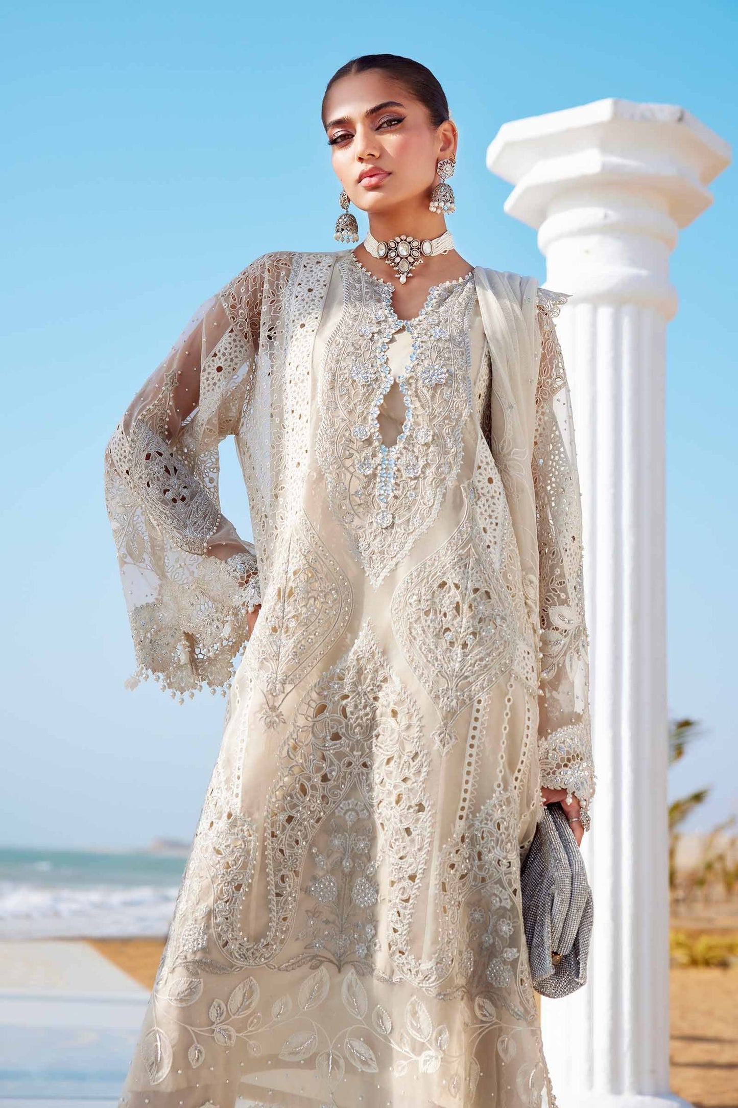 2509 | Maria.B Embroidered Eid Lawn`25