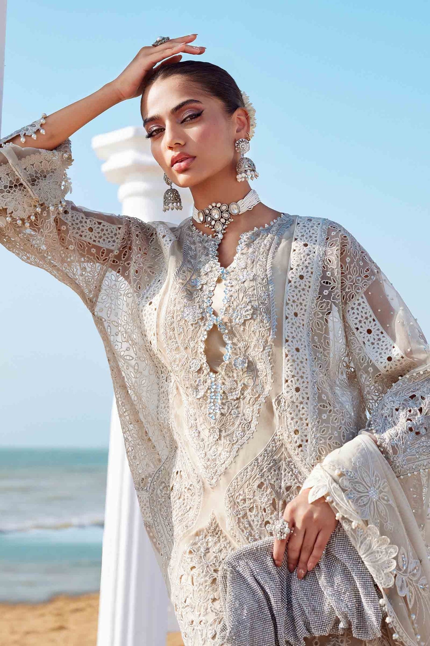2509 | Maria.B Embroidered Eid Lawn`25