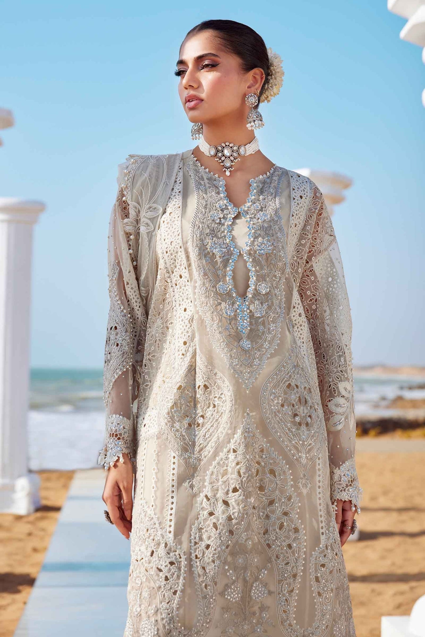 2509 | Maria.B Embroidered Eid Lawn`25