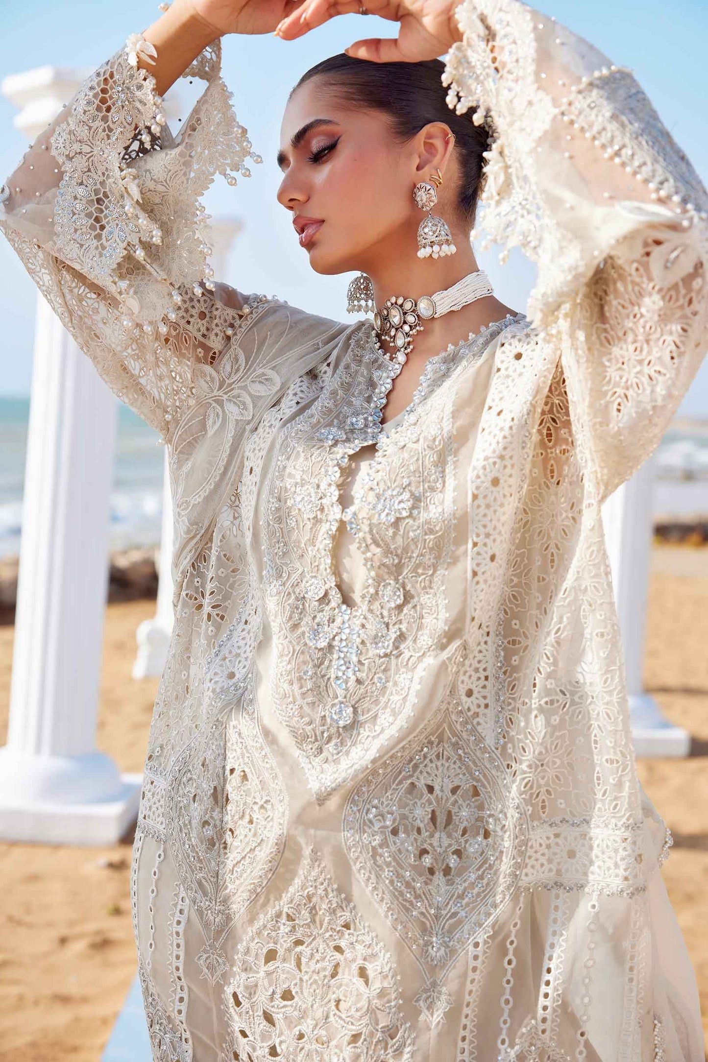 2509 | Maria.B Embroidered Eid Lawn`25
