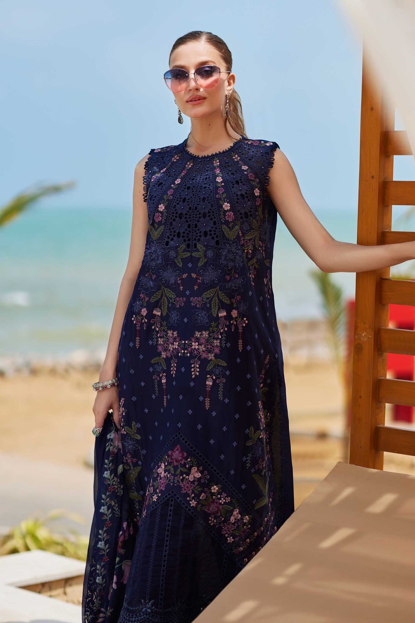 2510 | Maria.B Embroidered Eid Lawn`25