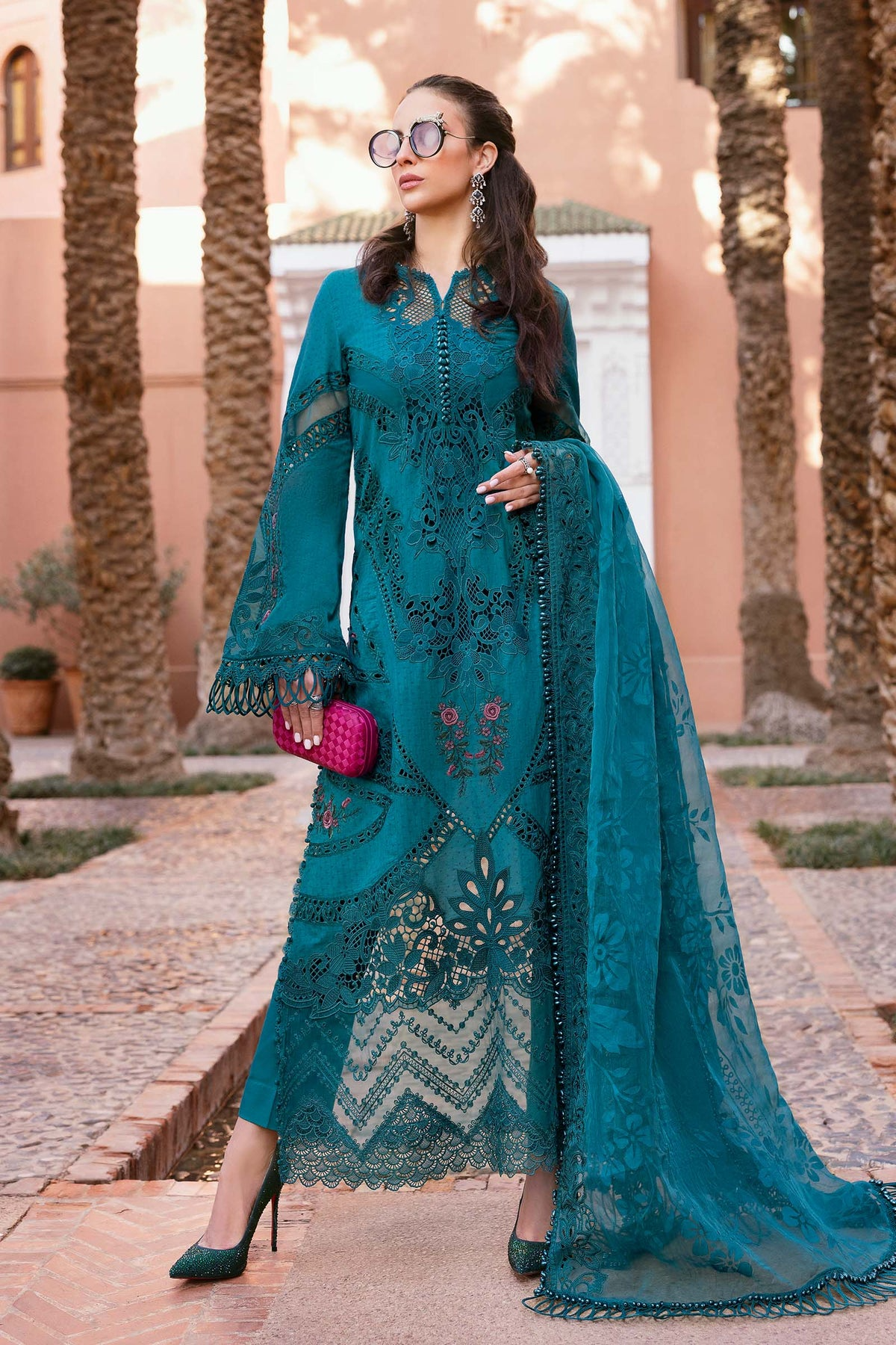 2513-B | Voyage a Luxe Embroidered Lawn By Maria.B