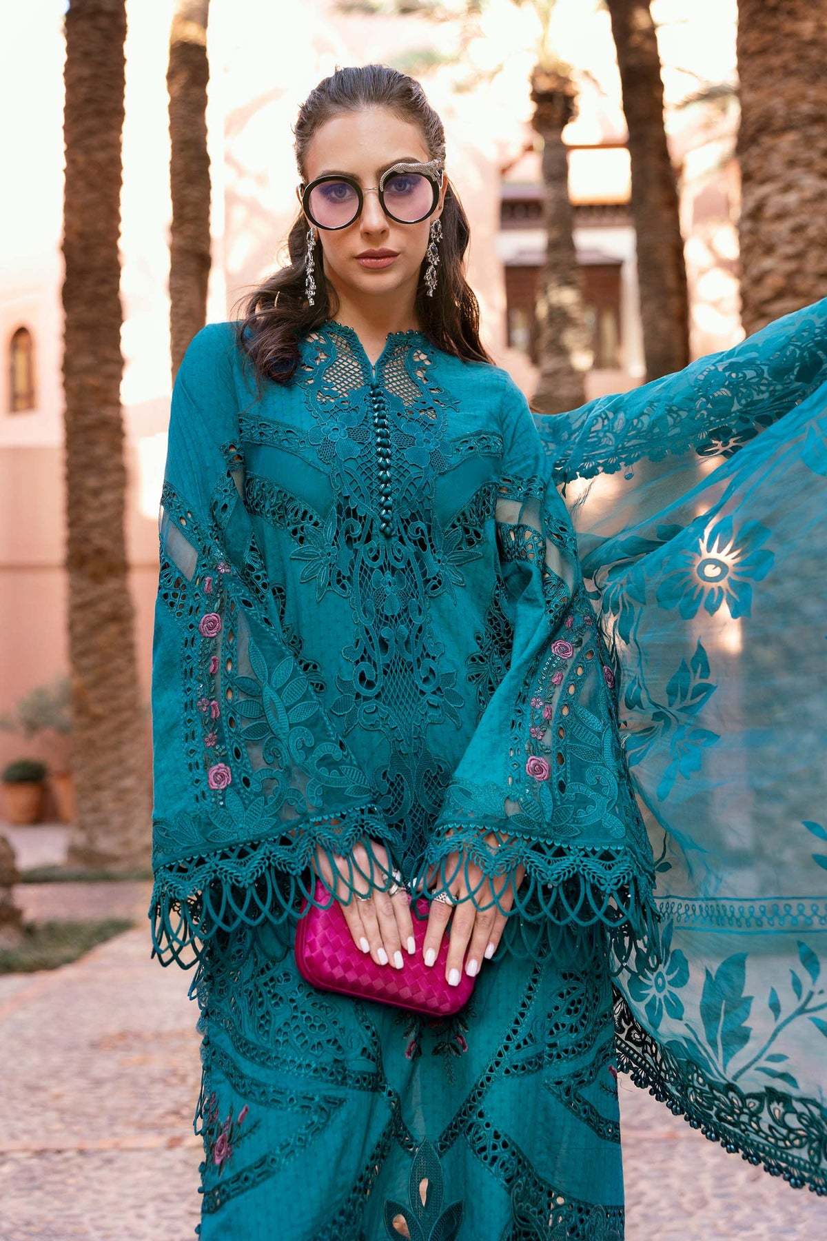 2513-B | Voyage a Luxe Embroidered Lawn By Maria.B