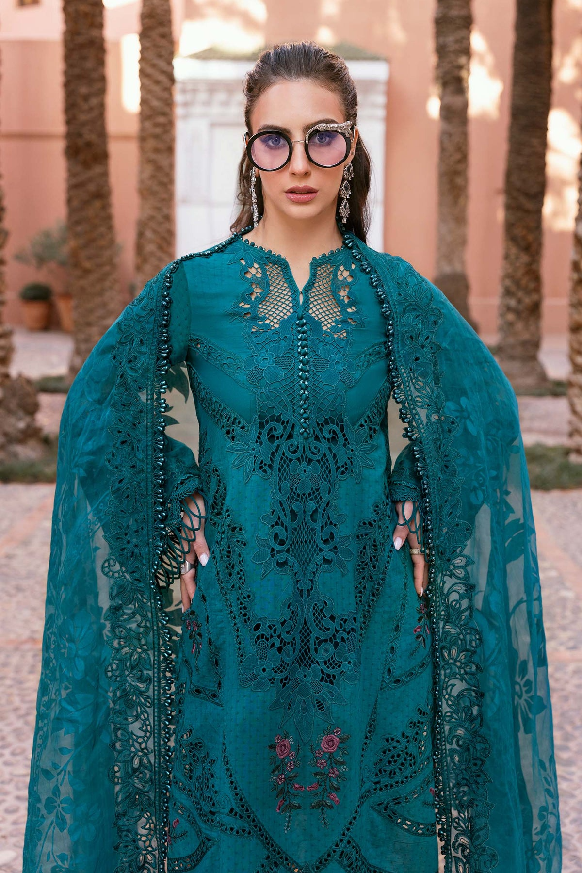 2513-B | Voyage a Luxe Embroidered Lawn By Maria.B