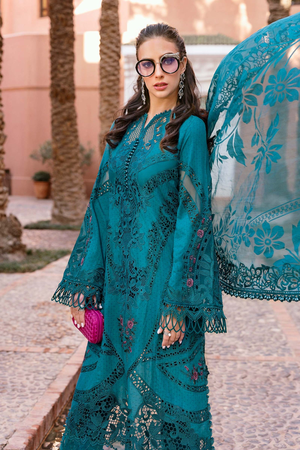 2513-B | Voyage a Luxe Embroidered Lawn By Maria.B