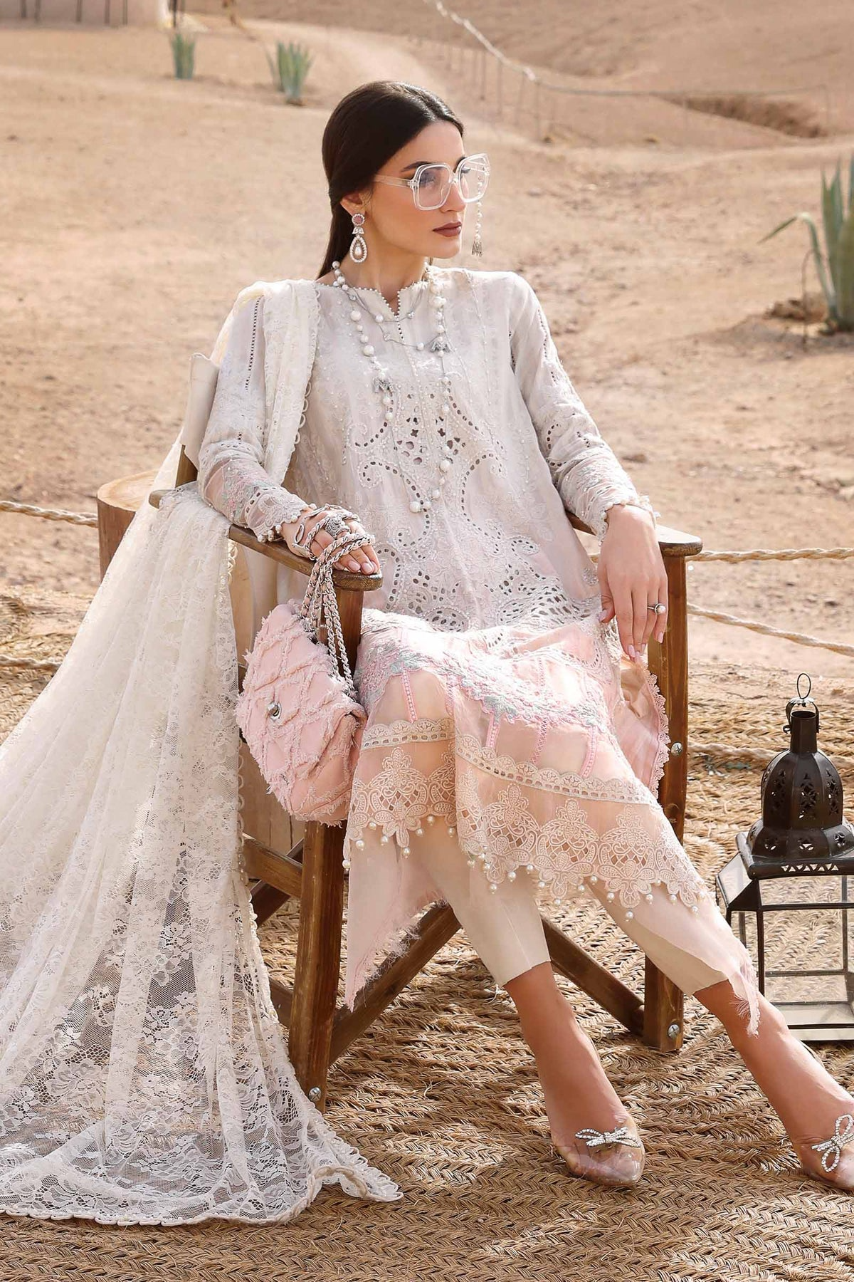 2515-A | Voyage a Luxe Embroidered Lawn By Maria.B