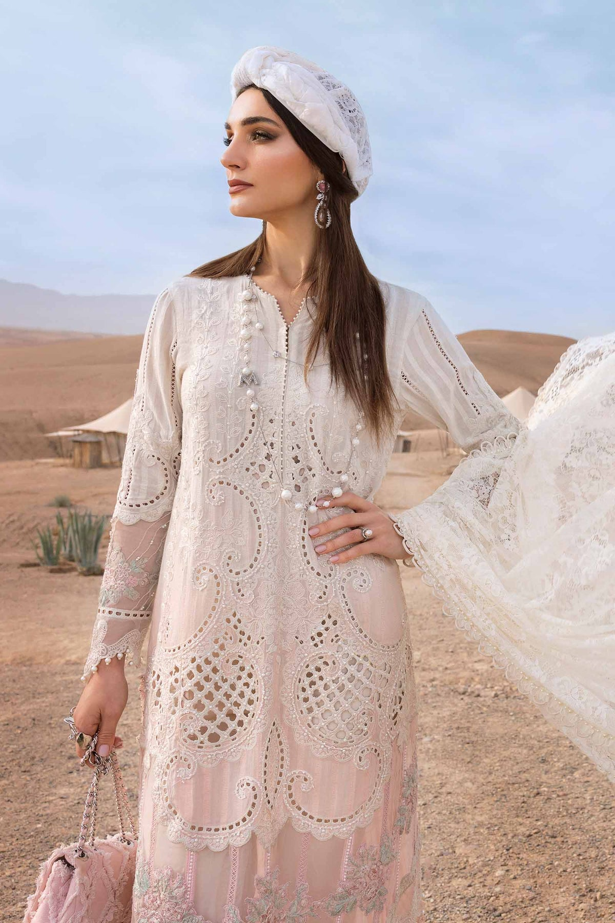 2515-A | Voyage a Luxe Embroidered Lawn By Maria.B