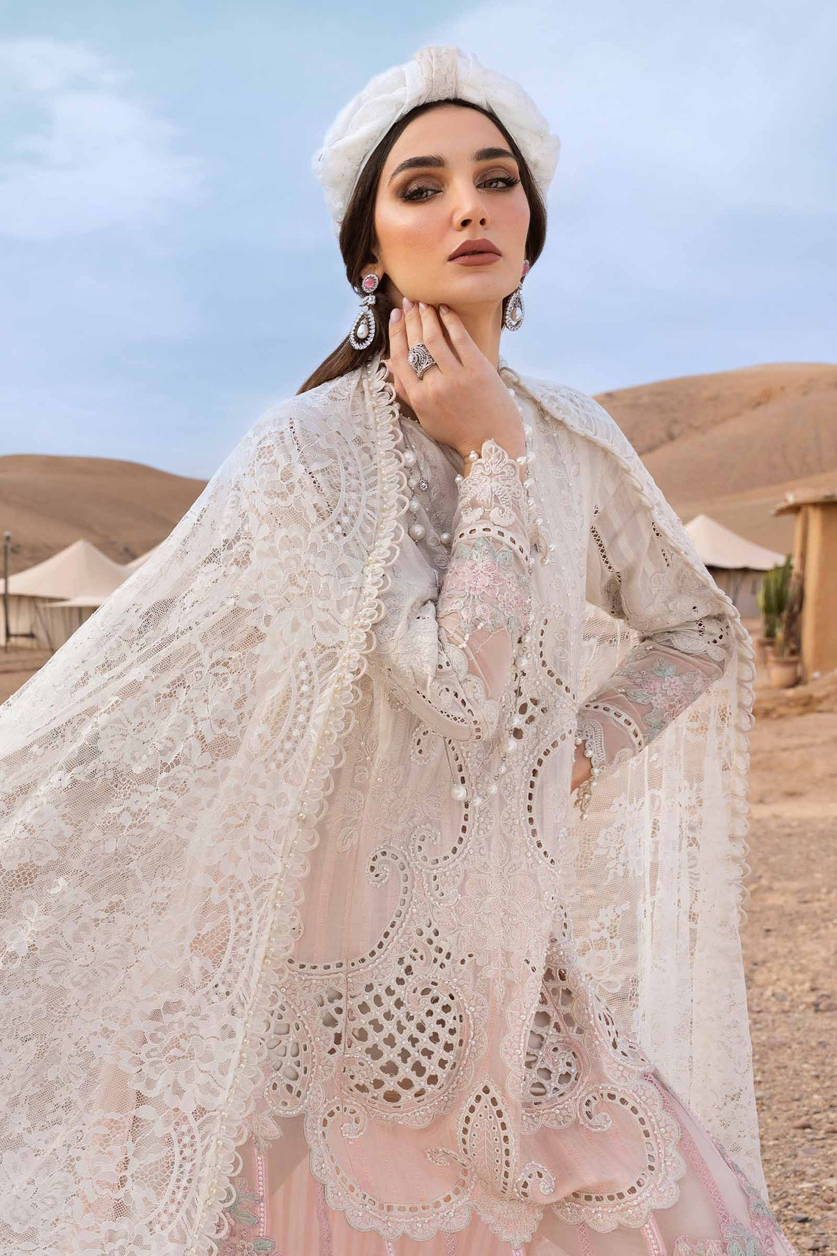 2515-A | Voyage a Luxe Embroidered Lawn By Maria.B