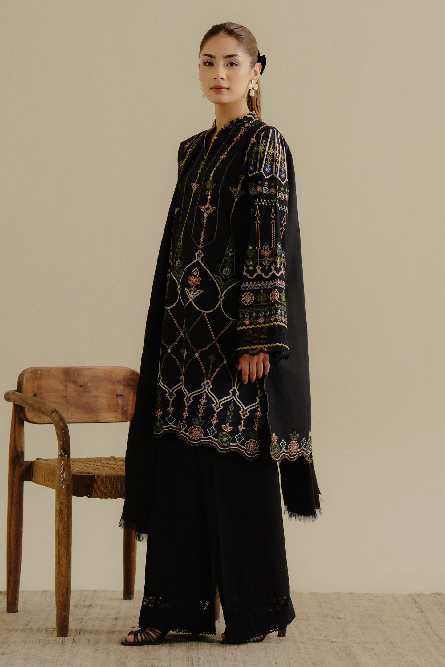 Iris-2A | COCO Embroidered Lawn Drop-II