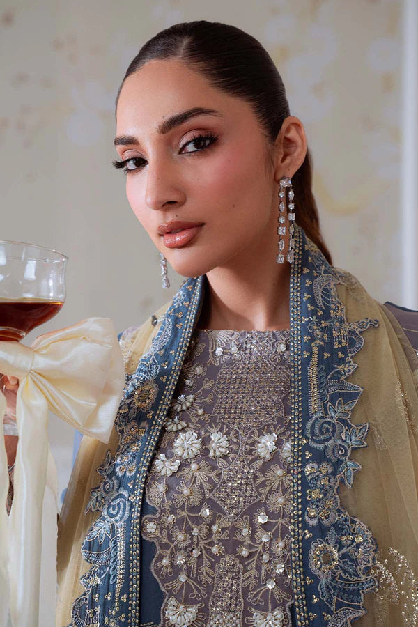 Luxury Unstitched | Embroidered | Suite