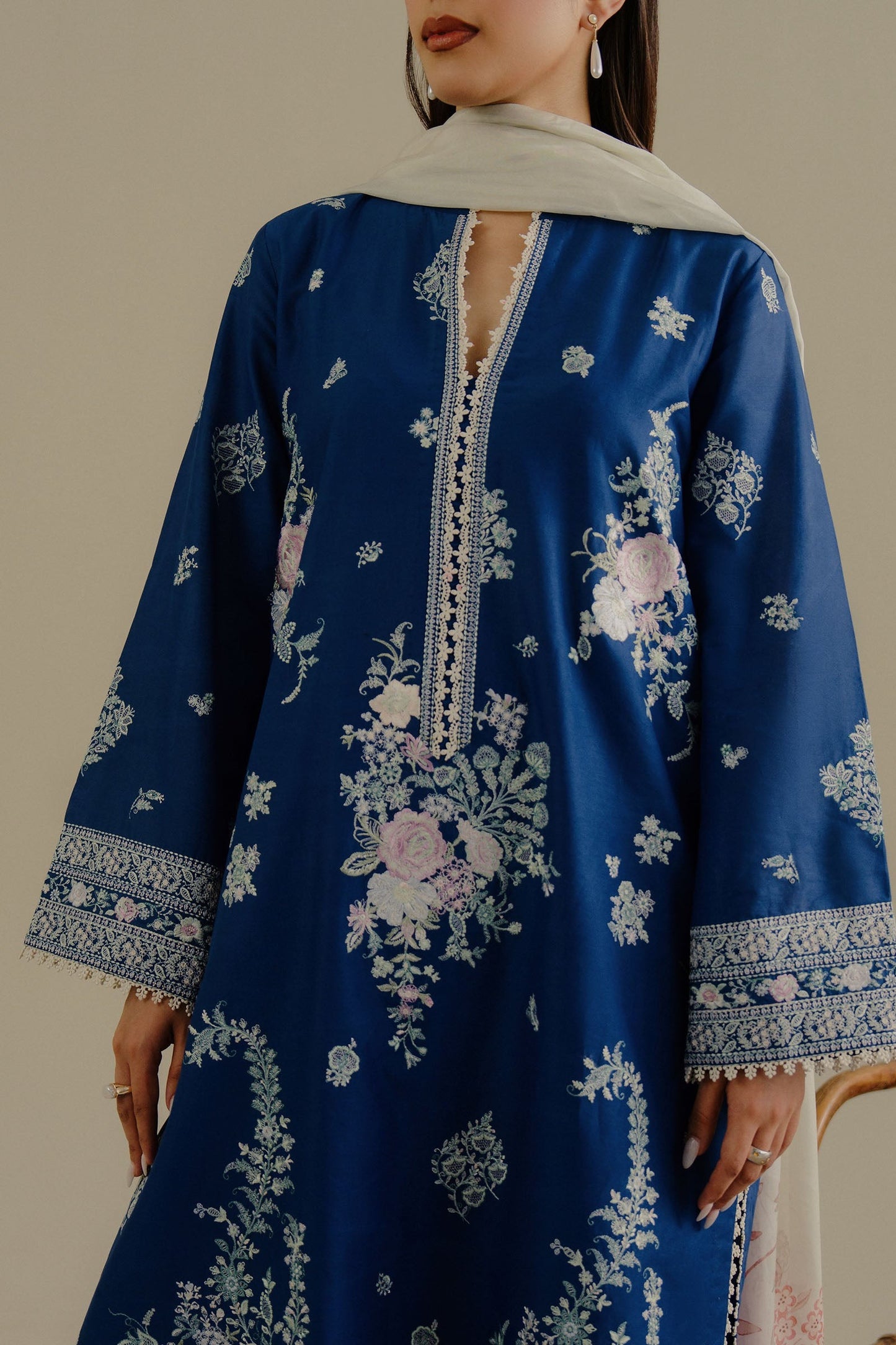 Luleh-3A | COCO Embroidered Lawn Drop-II