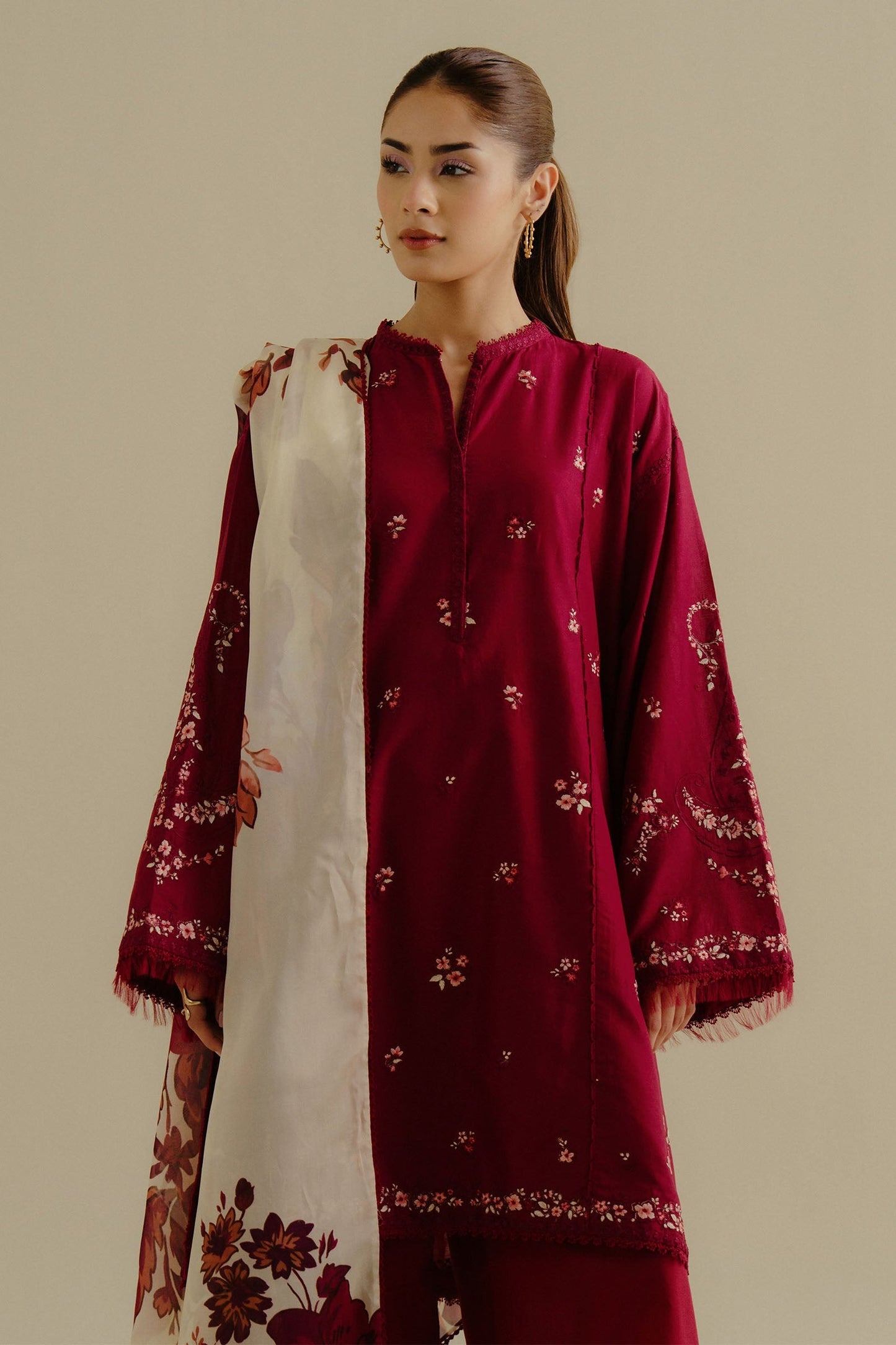 Yana-4B | COCO Embroidered Lawn Drop-II