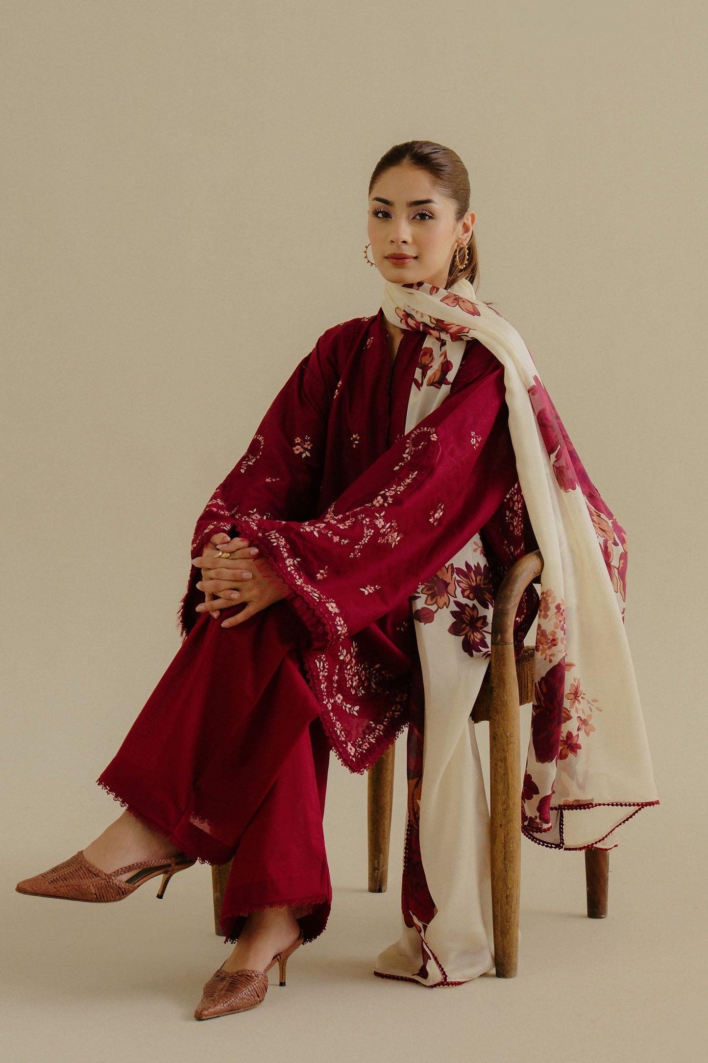 Yana-4B | COCO Embroidered Lawn Drop-II