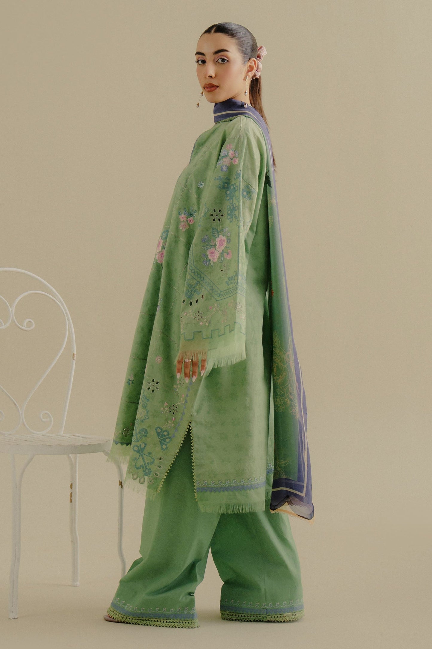 Sufa-5A | COCO Embroidered Lawn Drop-II